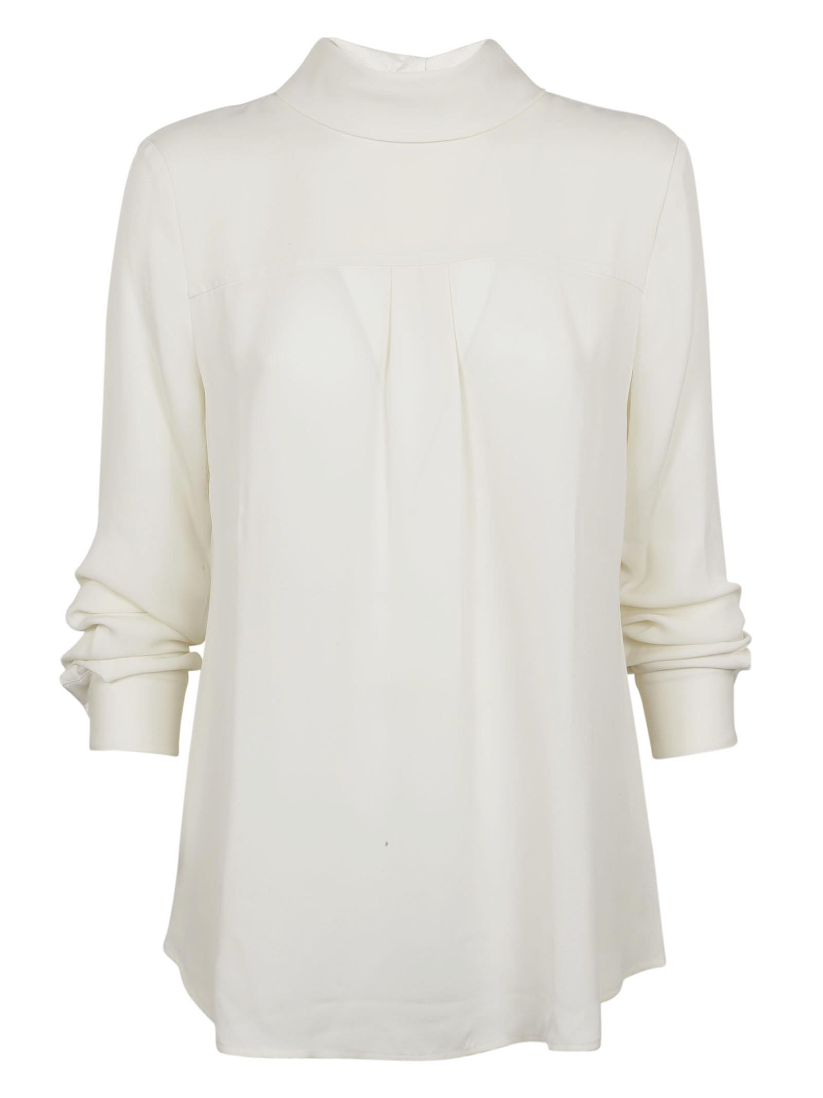 Theory Theory Reverse Shirt Blouse - Ivory - 10065362 | italist