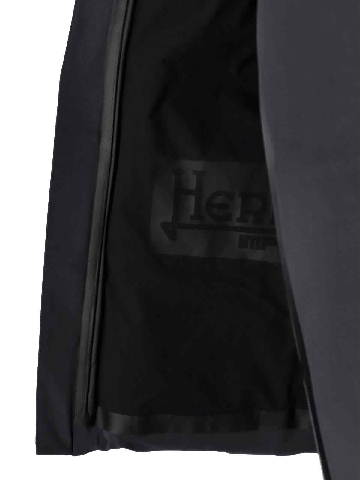 Herno Functional Wardrobe Down Jacket In Black
