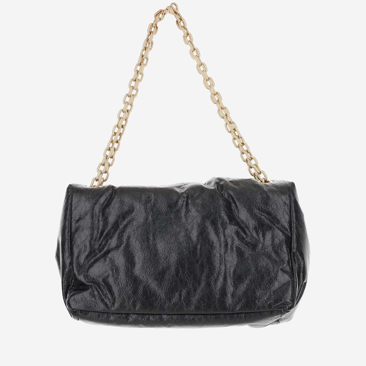 Shop Balenciaga Medium Monk Shoulder Bag In Black