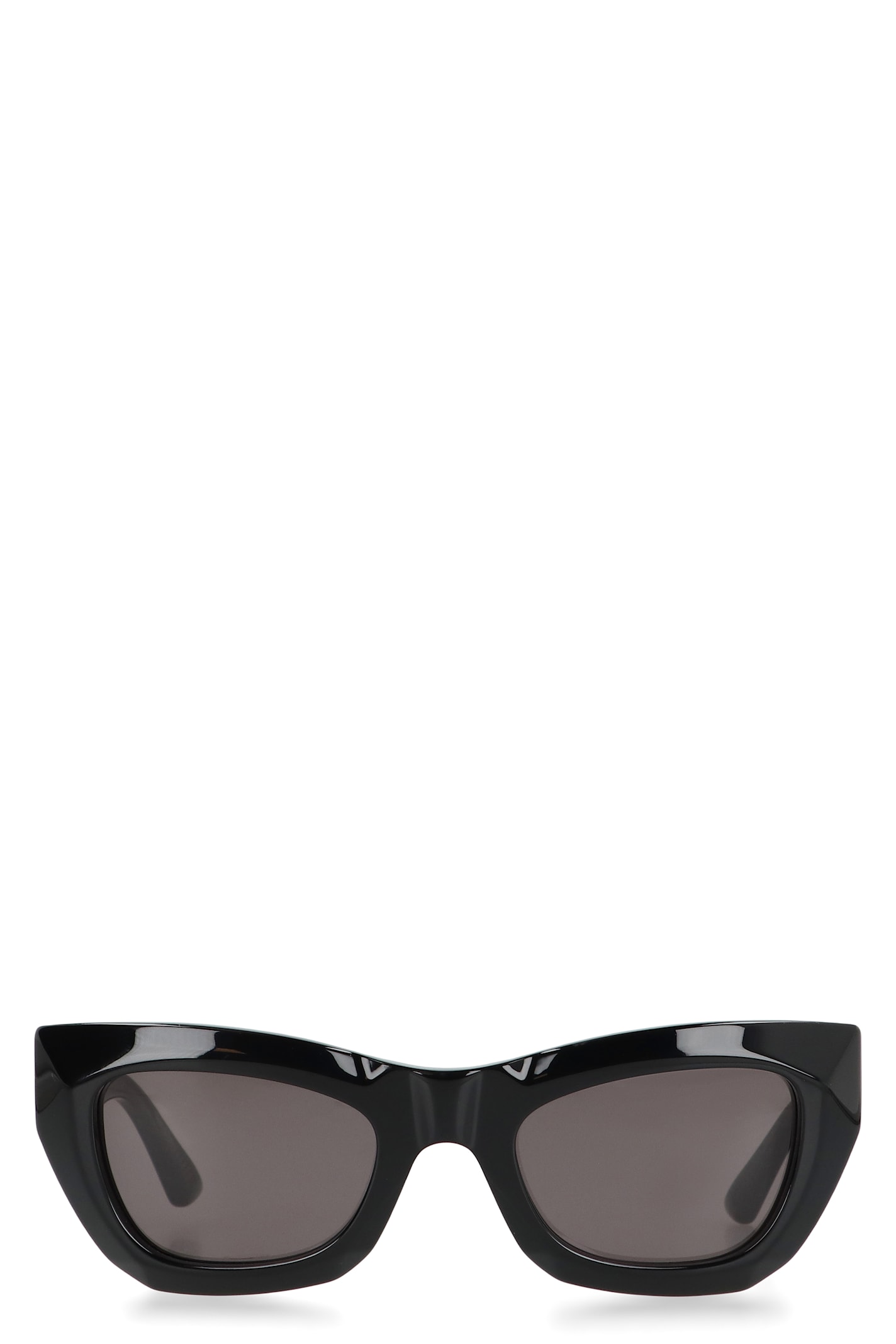 Bottega Veneta Cat Eye Sunglasses In Black