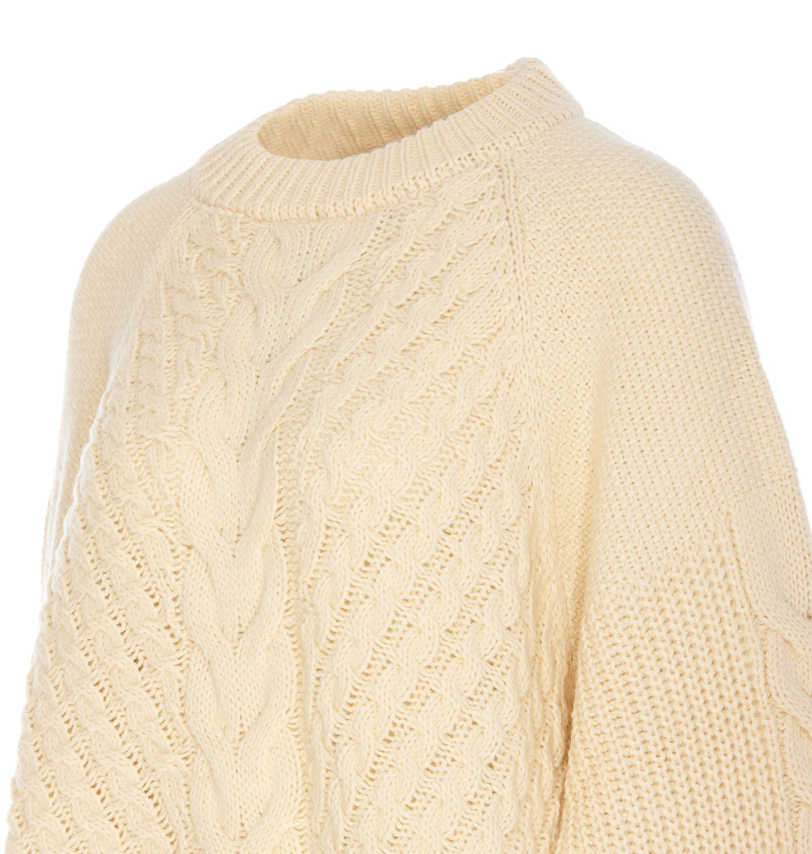 Shop Essentiel Antwerp Grive Sweater In White