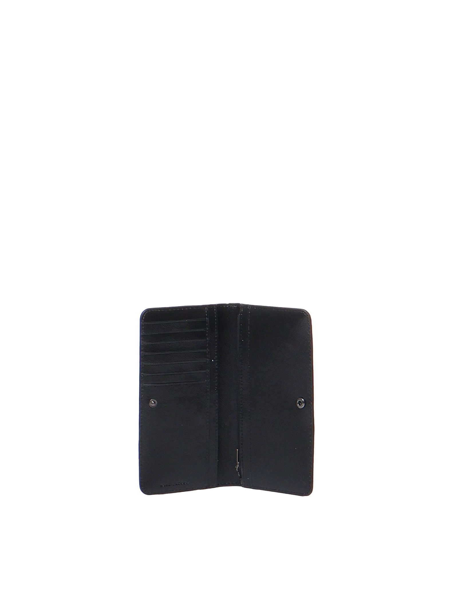 Shop Marc Jacobs The Long Wallet In Black