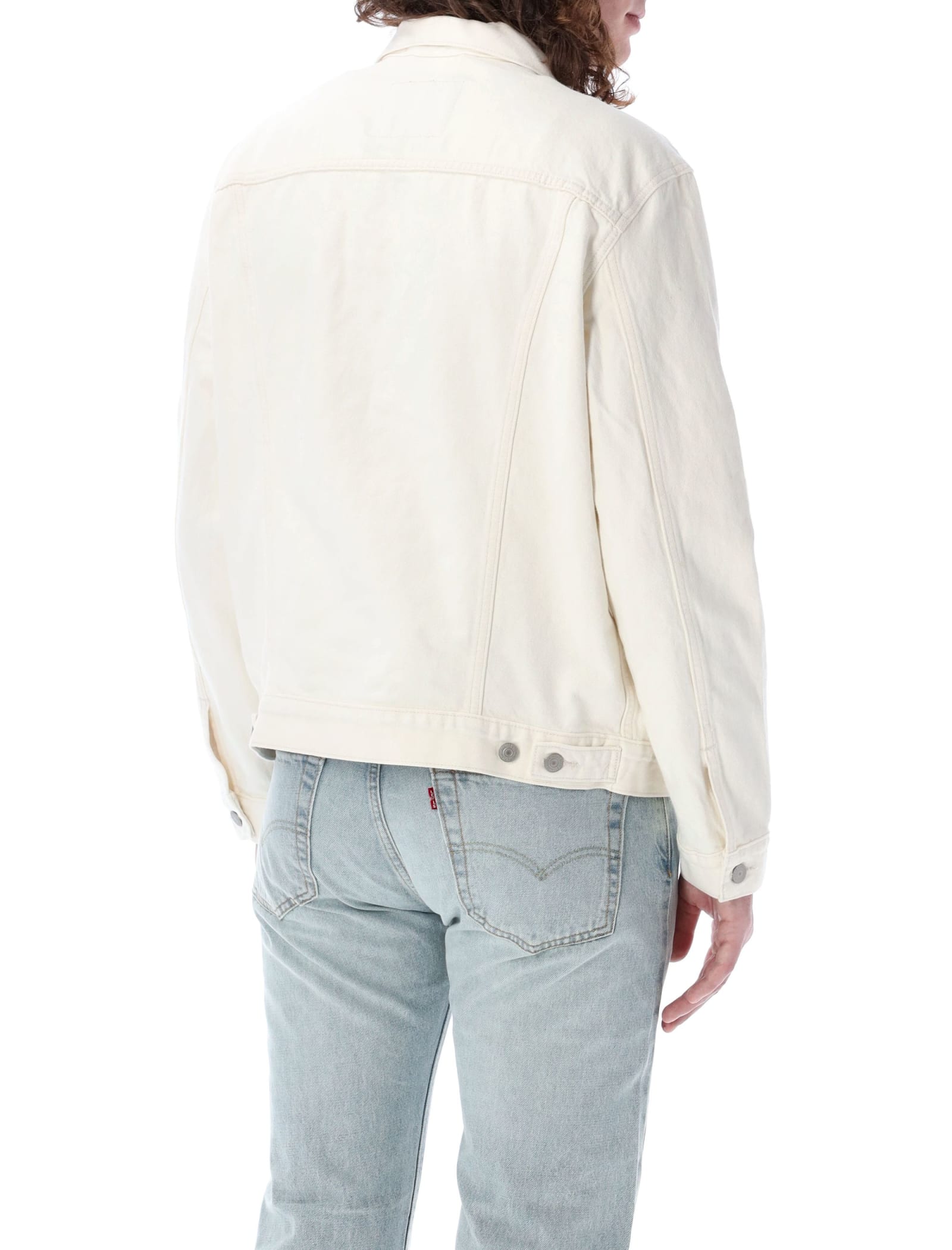 Shop Levi's The Trucker Jacket In White