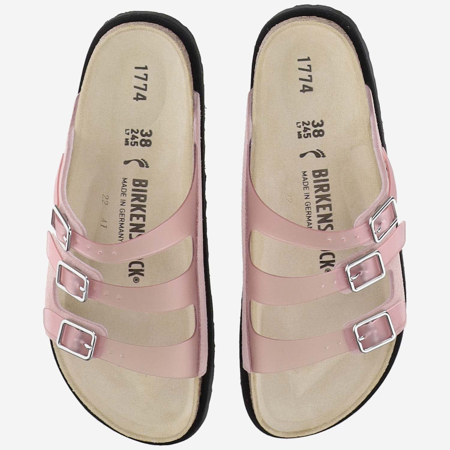 Shop Birkenstock Sandals 1774 Florida In Pink