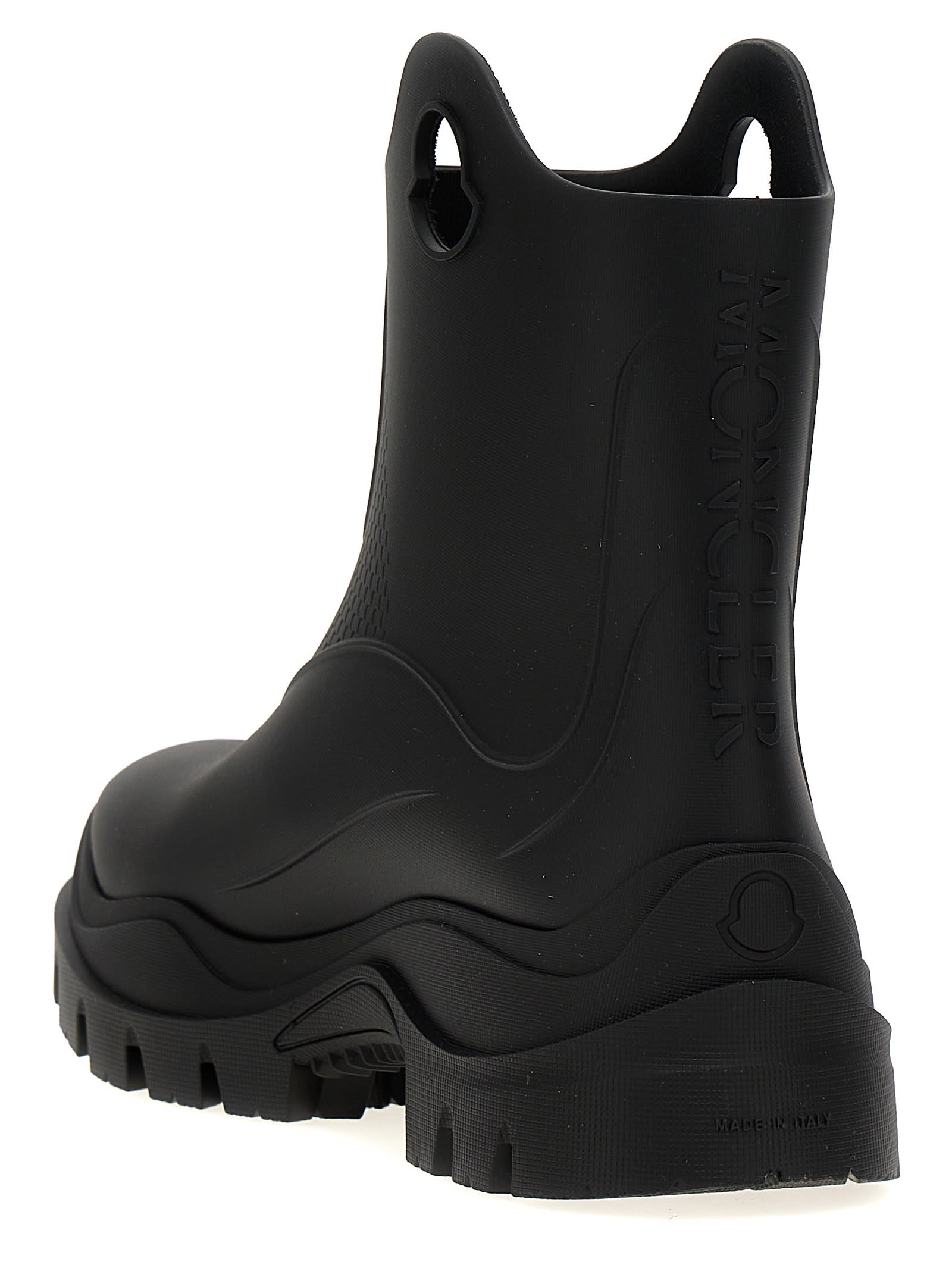 Shop Moncler Misty Ankle Boots In Black