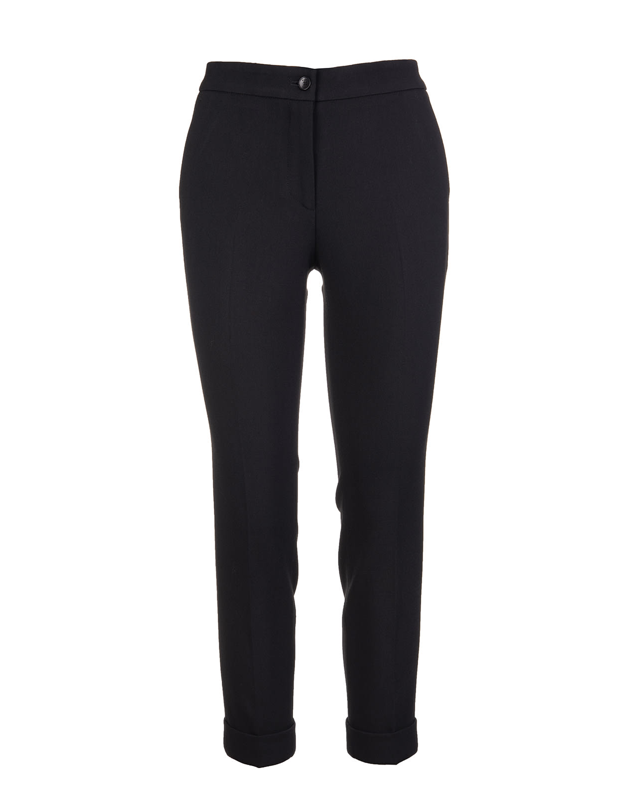 Etro Woman Black Wool Tailored Trousers