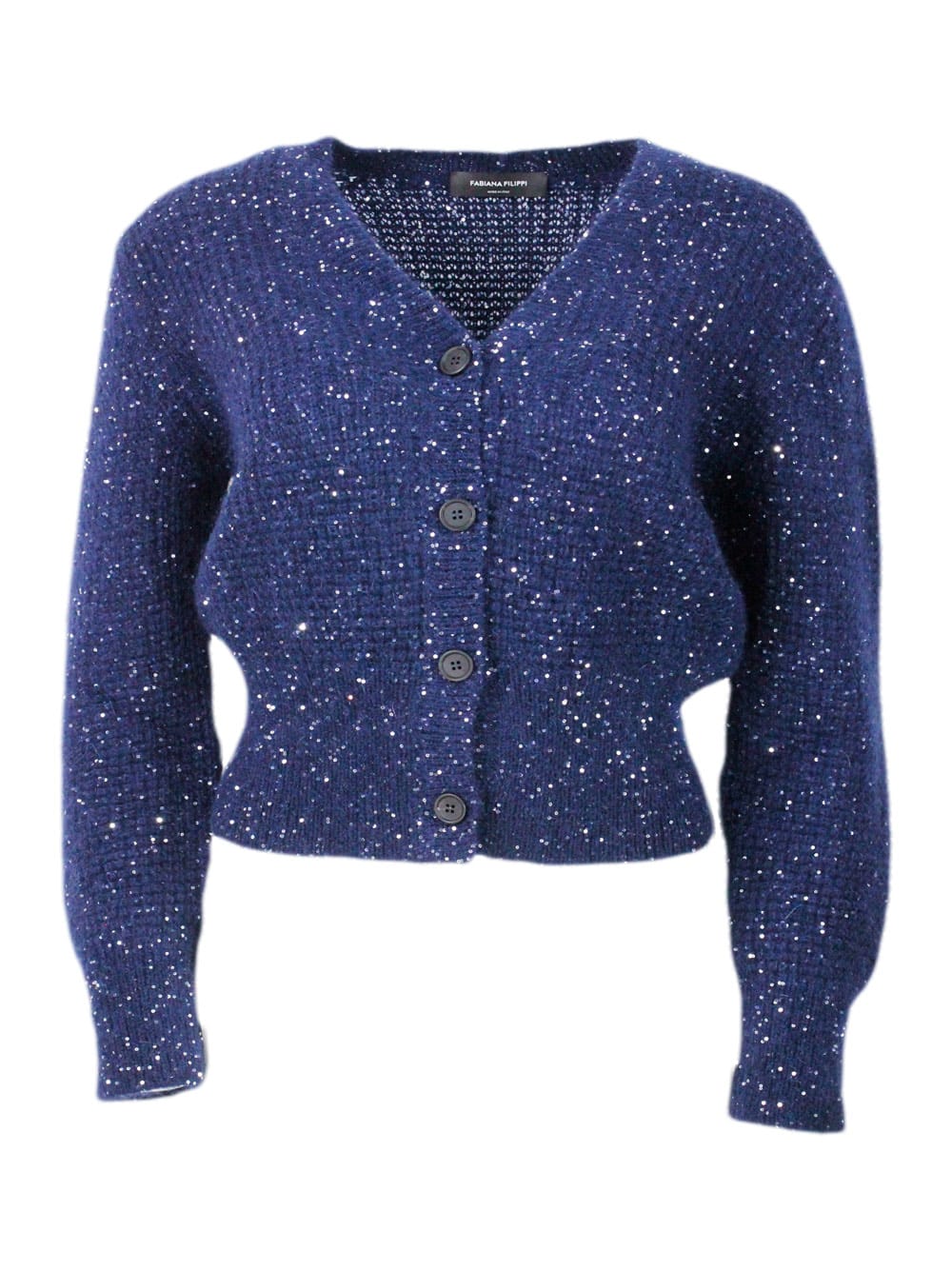 Shop Fabiana Filippi Sweater In Blue