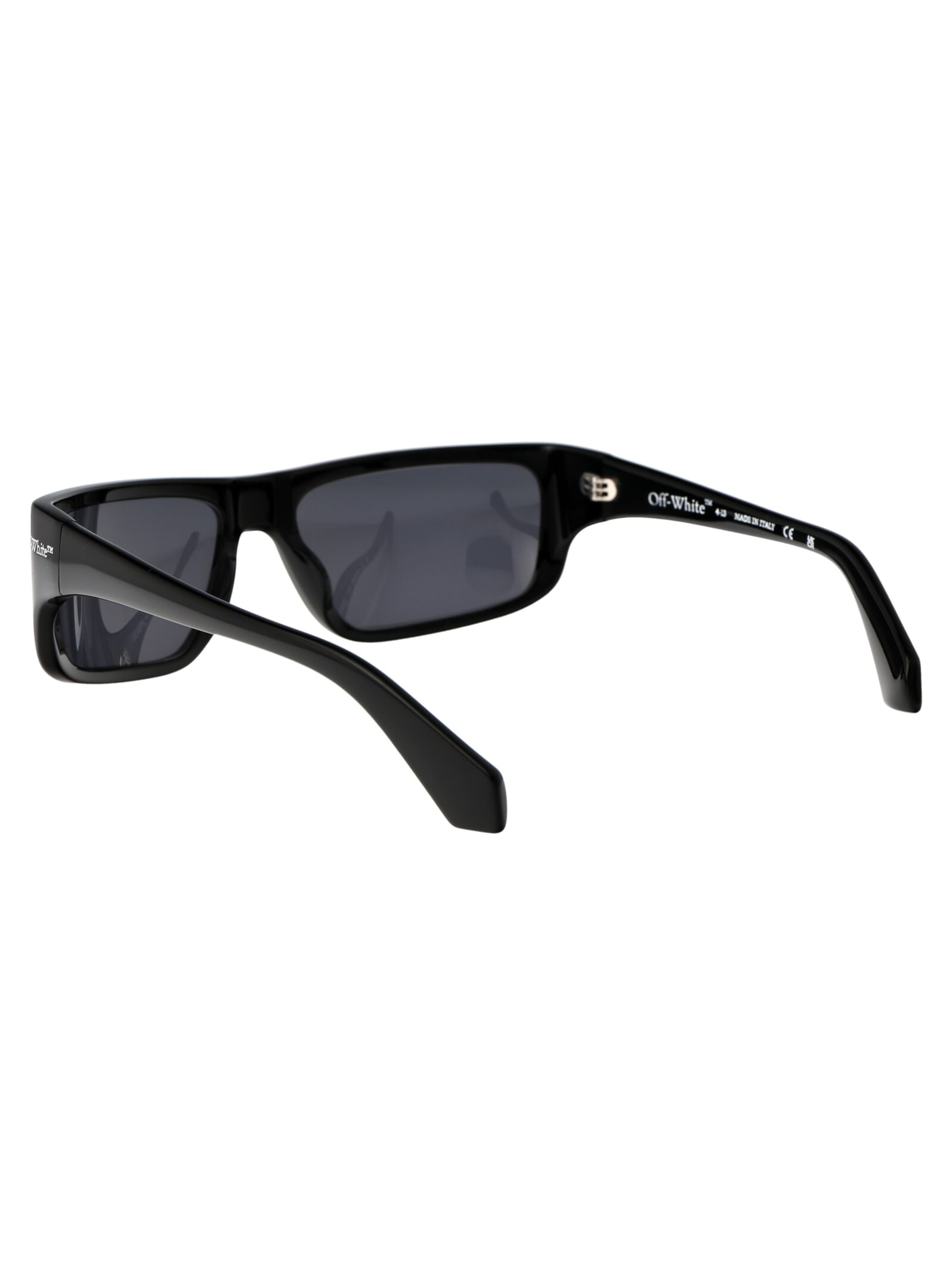 Shop Off-white Bologna Sunglasses In 1007 Black