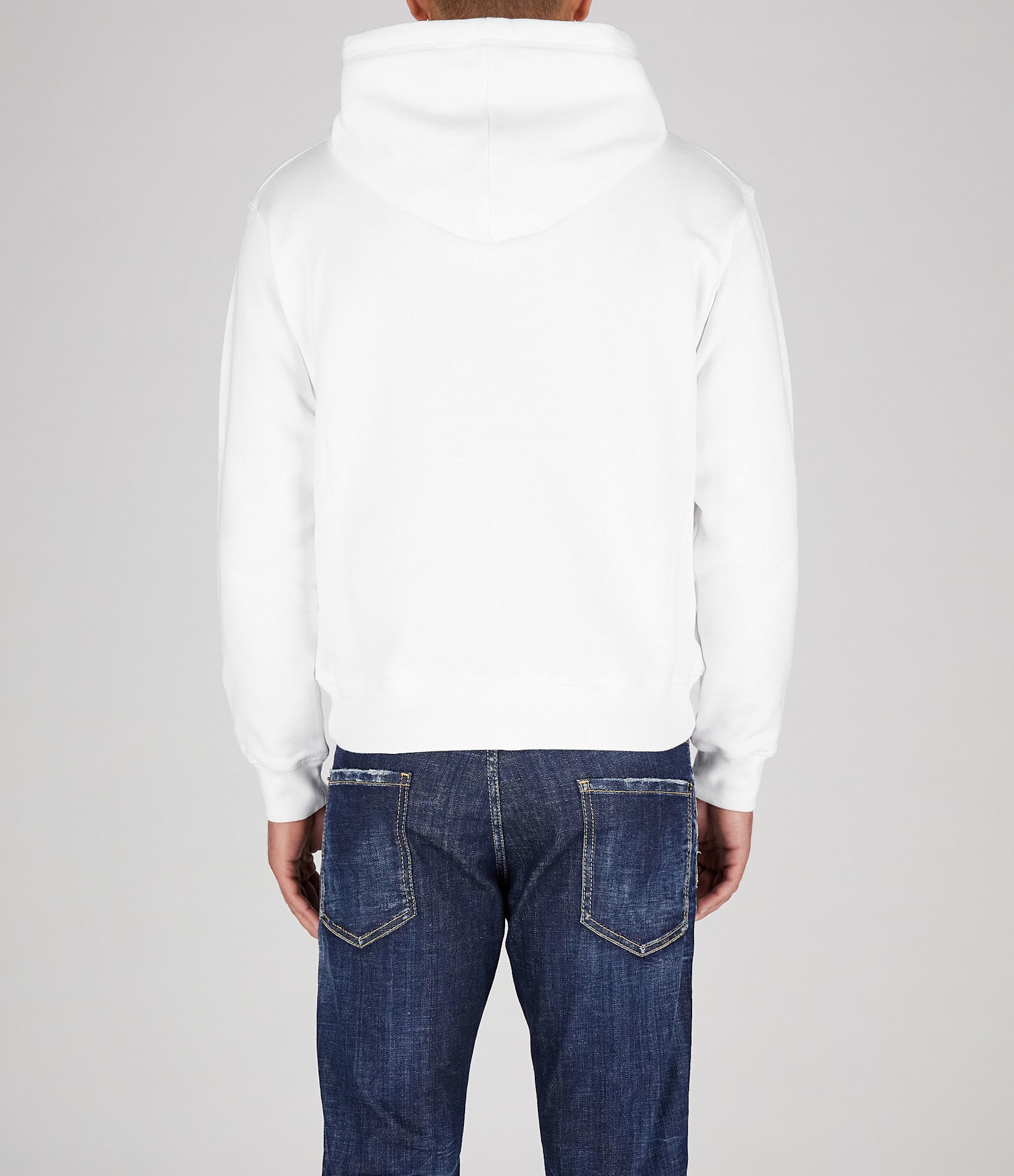 Shop Dsquared2 Sweatshirt In White