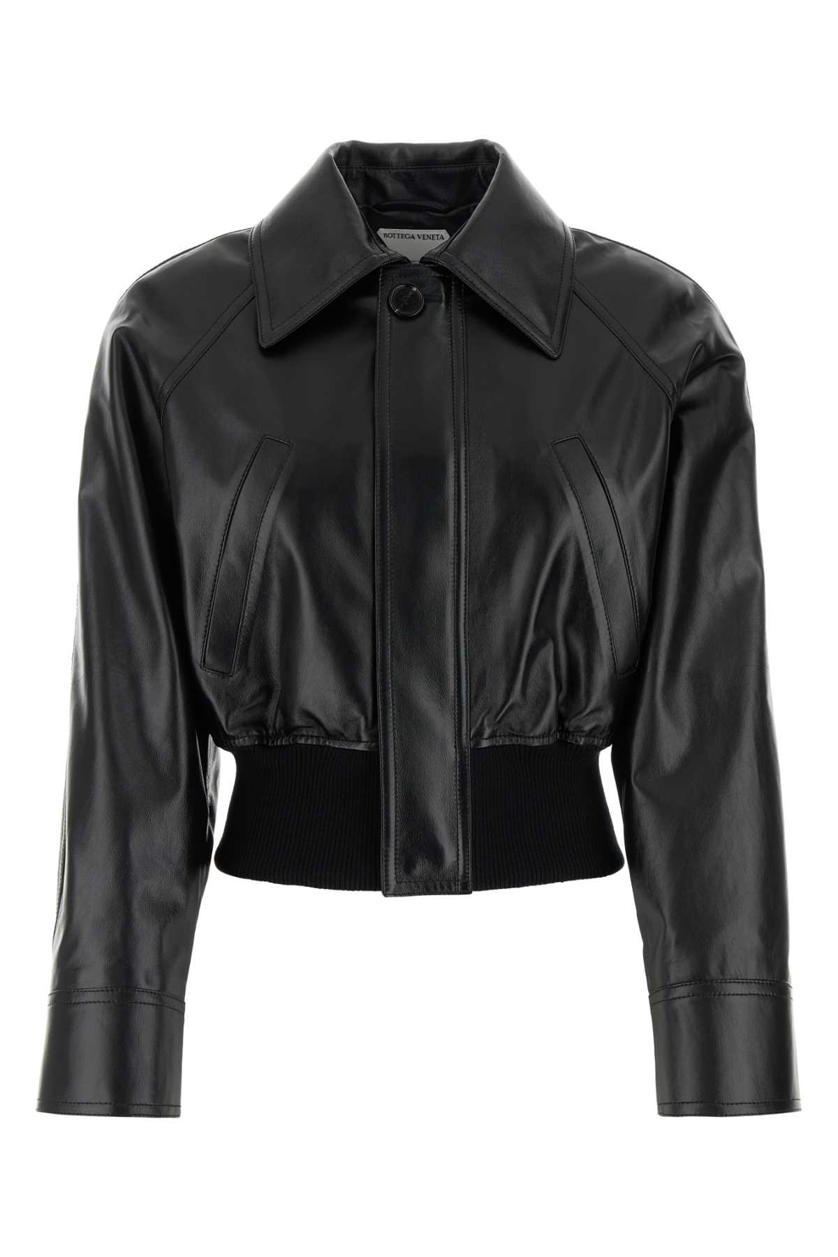 Black Nappa Leather Jacket