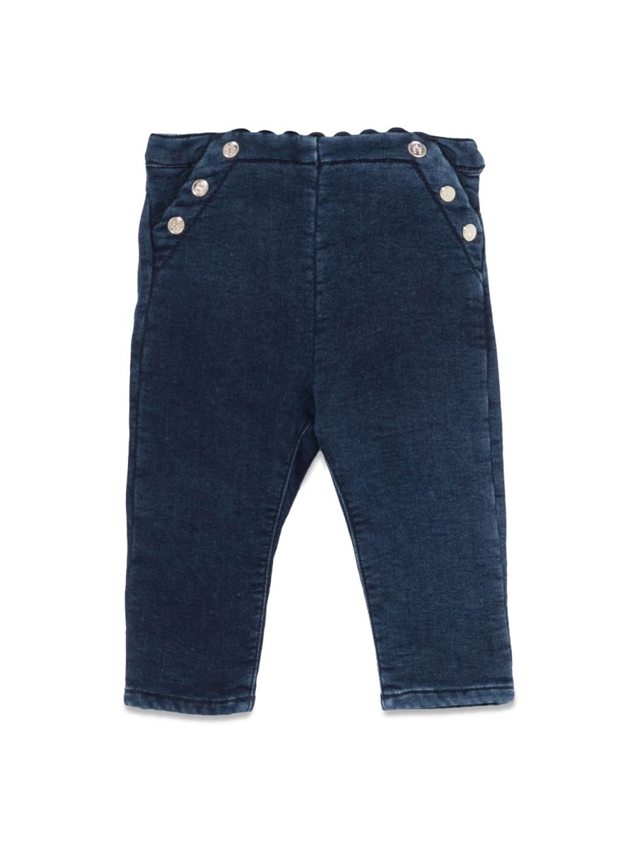 Tartine Et Chocolat Babies' Jean3 In Blue