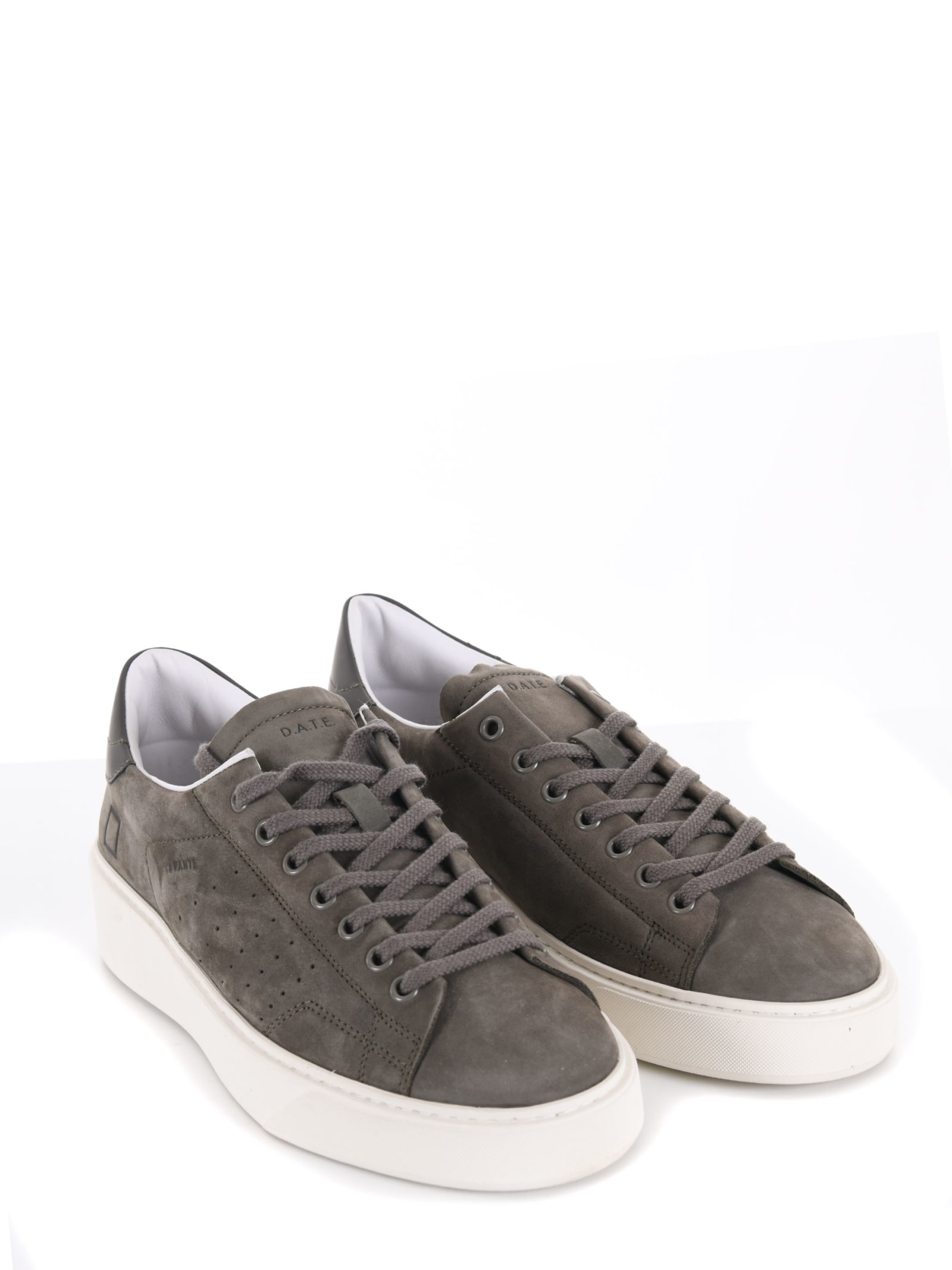 Shop Date D.a.t.e. Mens Sneakers In Tortora Scuro