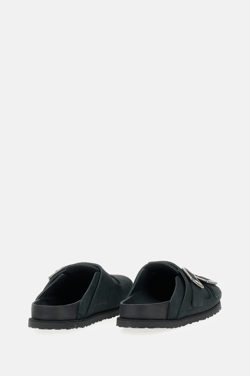Birkenstock 1774 Becomes Berlin 222 West Suede Exq In Black