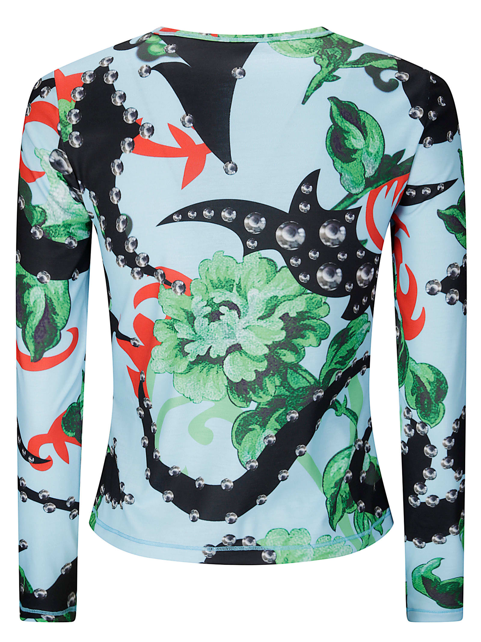 Chopova Lowena Abstract-print Long-sleeve Top