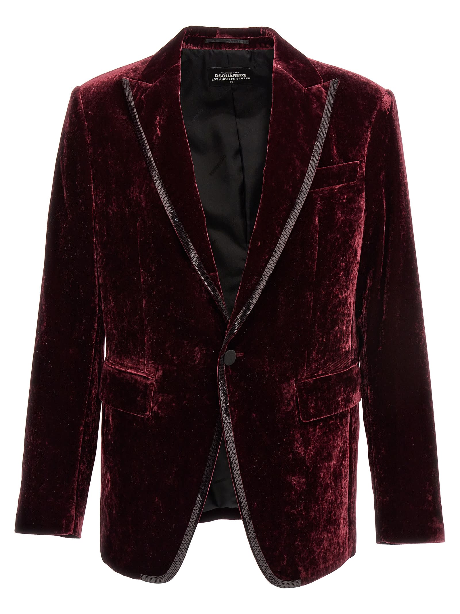 DSQUARED2 L. A. SINGLE-BREASTED BLAZER