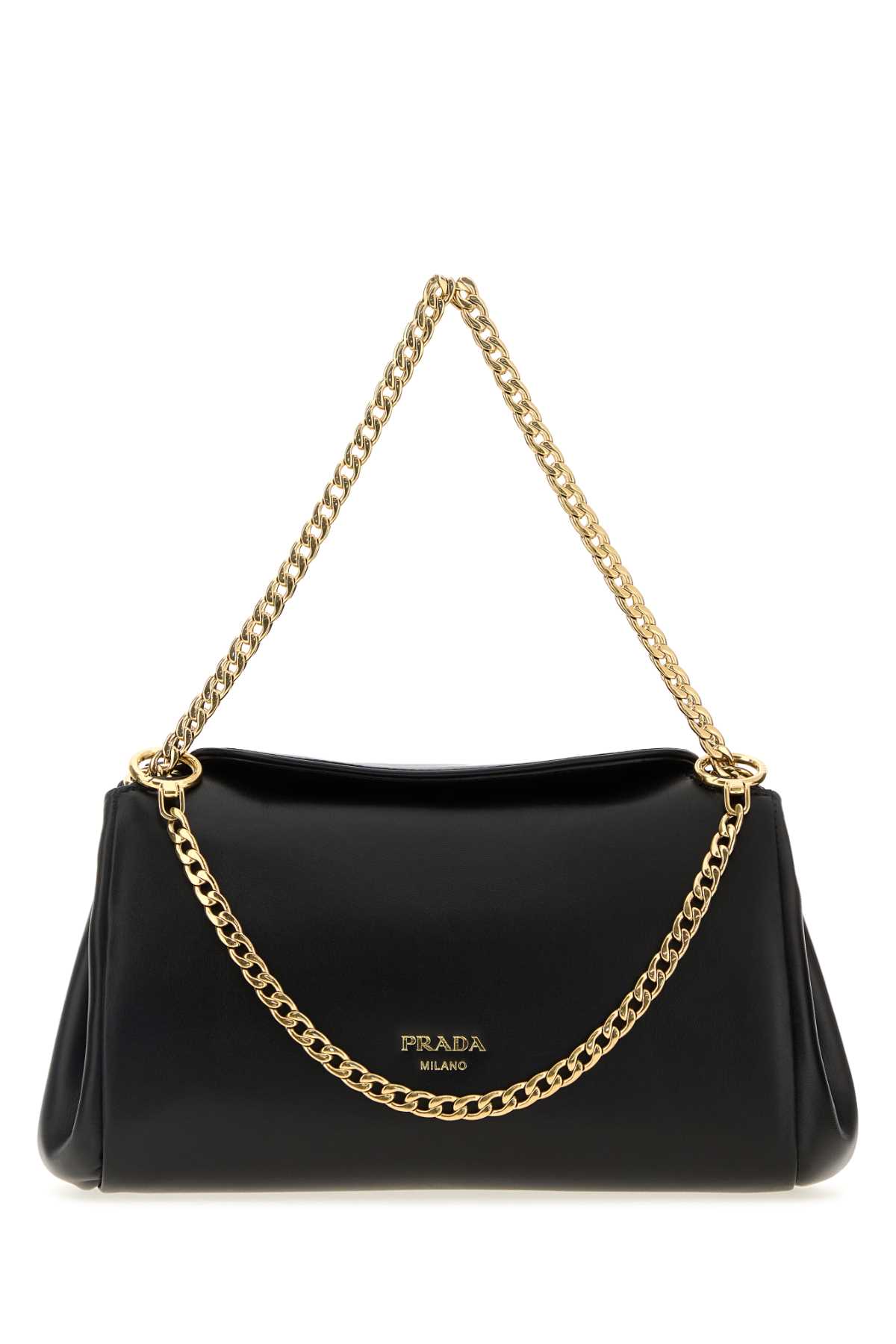 Prada Black Tumulte Shoulder Bag In Black