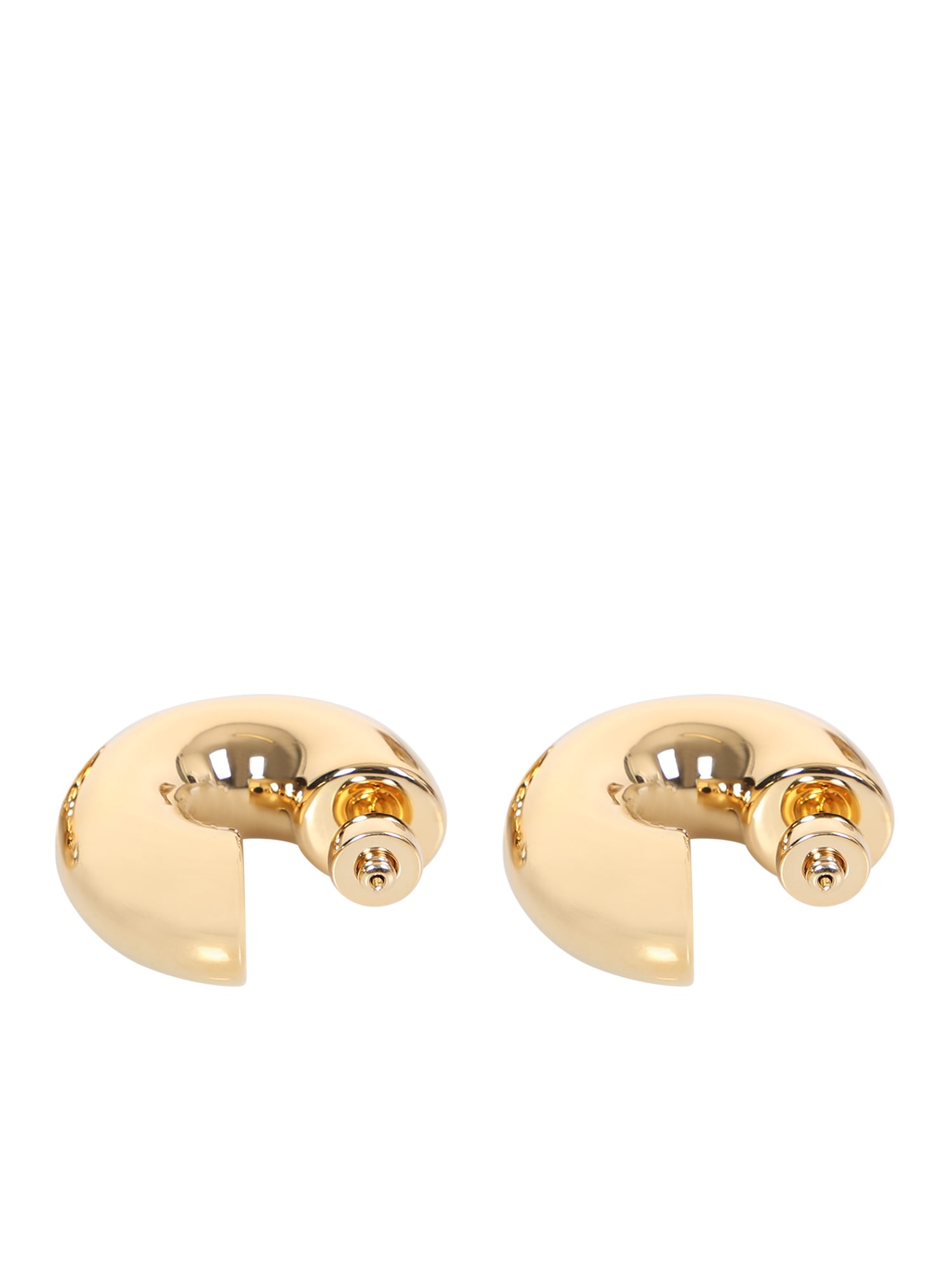 JW Anderson Bumper-Moon Crystal Stud Earrings - Farfetch