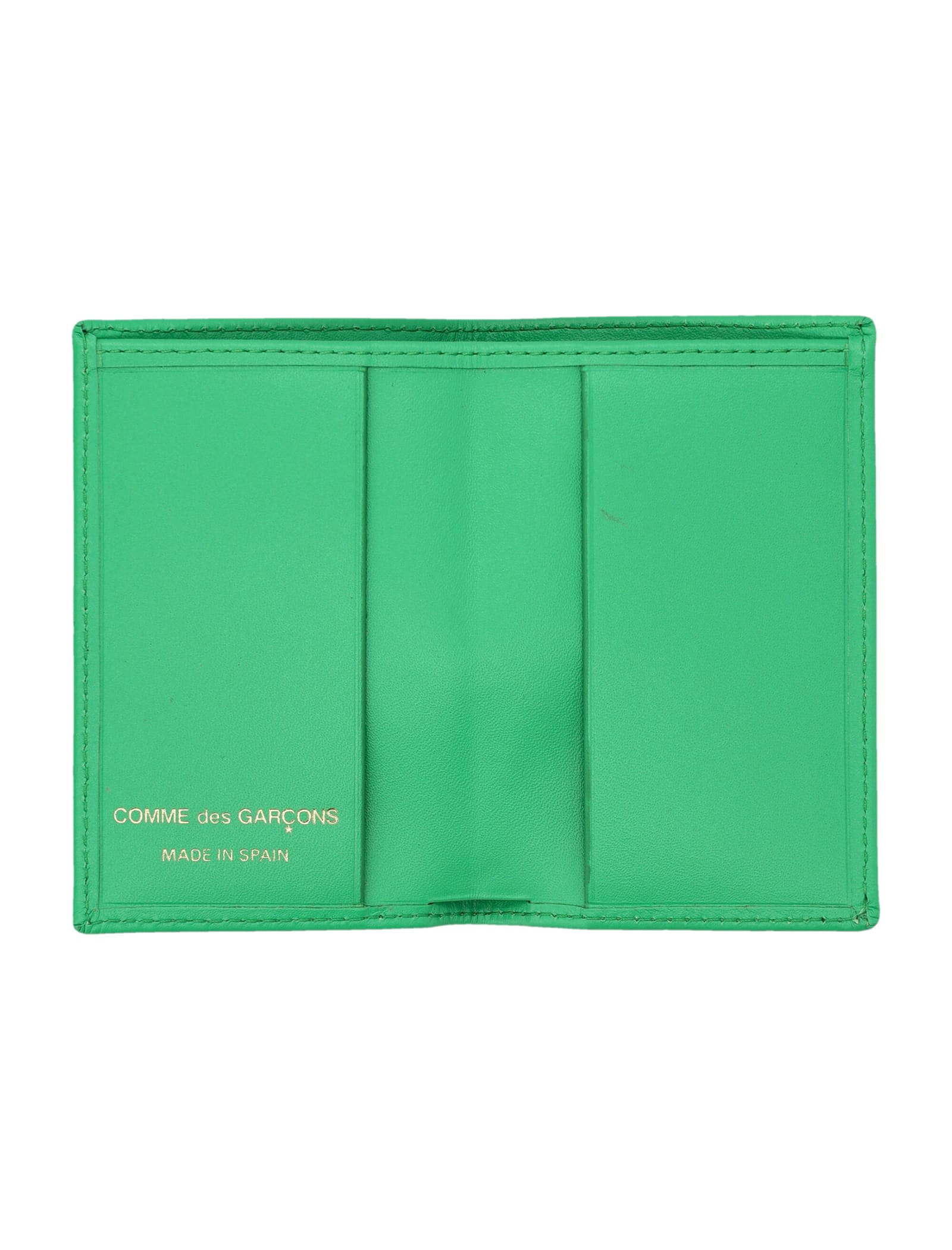 Shop Comme Des Garçons Card Holder In Green