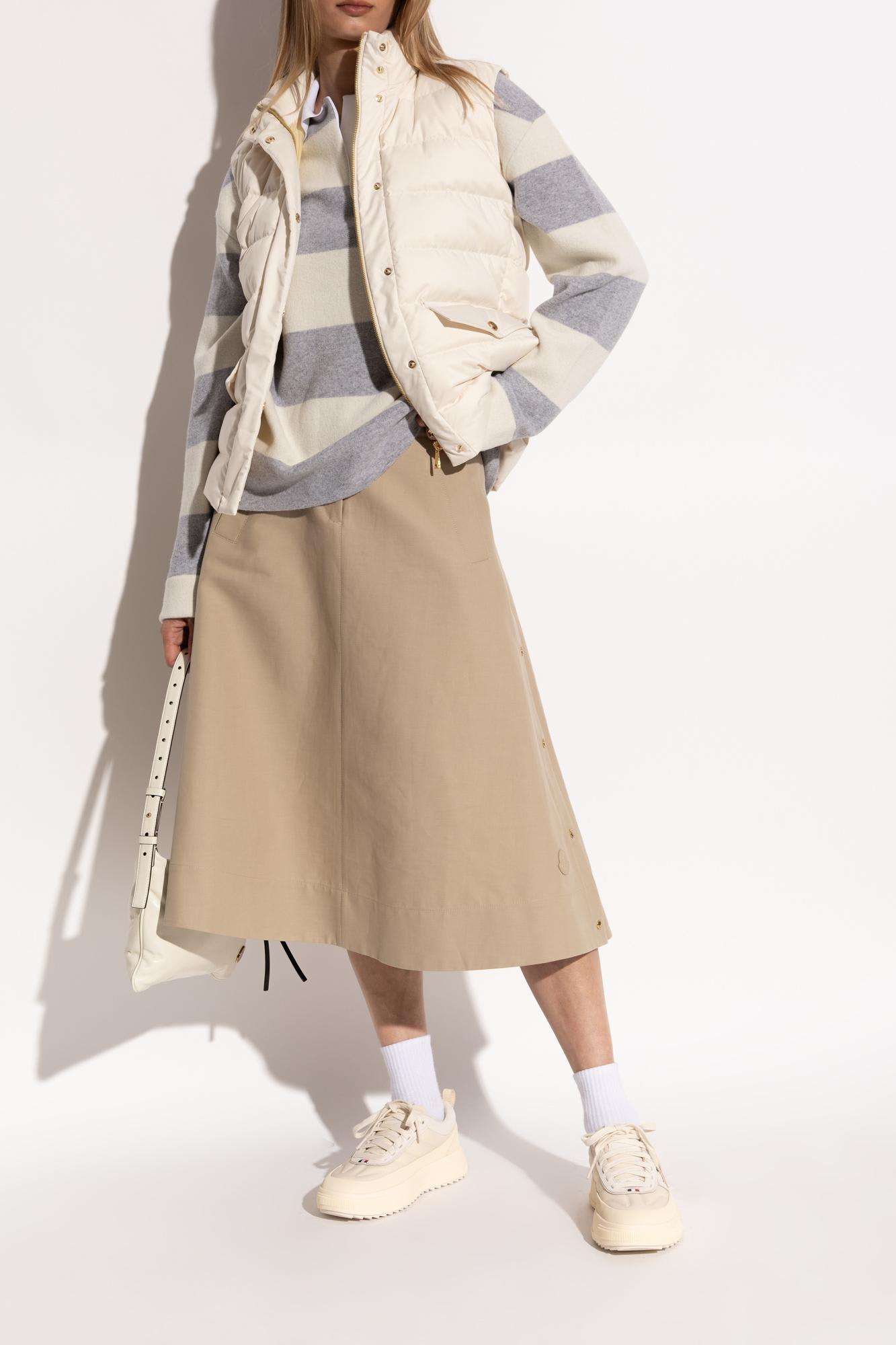 Moncler Sneakers En Nubuck Et Daim Altive In Neutral