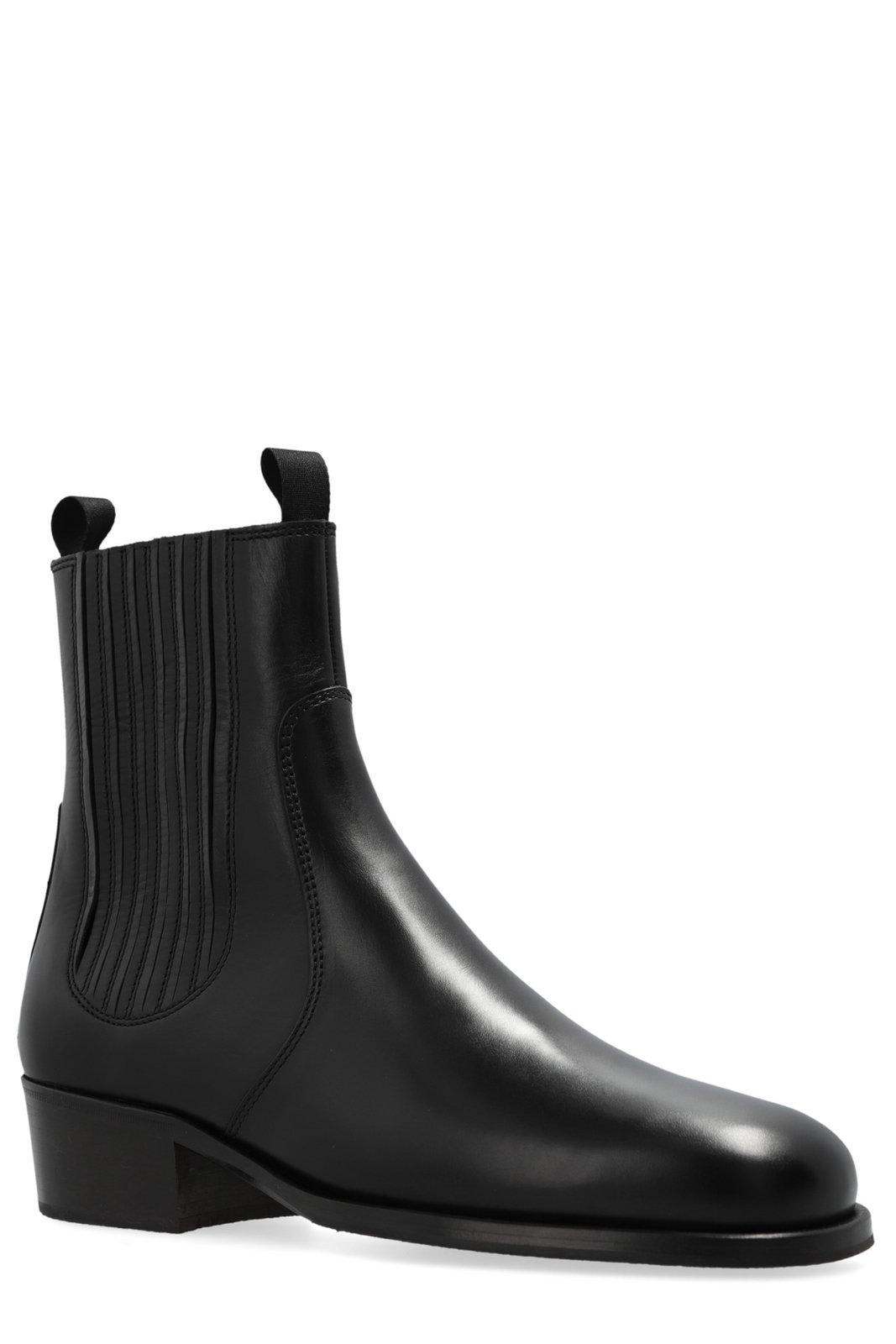 LEMAIRE CHELSEA ROUND TOE BOOTS 