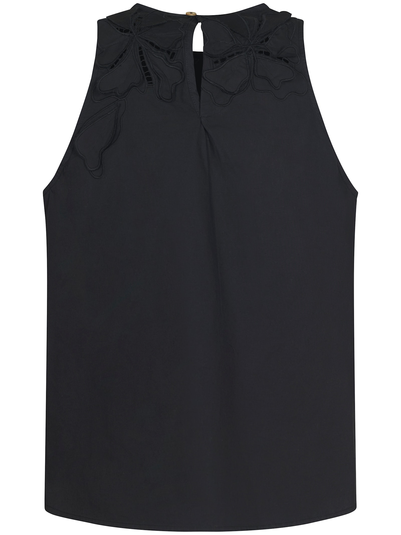 FORTE FORTE FLORAL LACE SLEEVELESS TOP