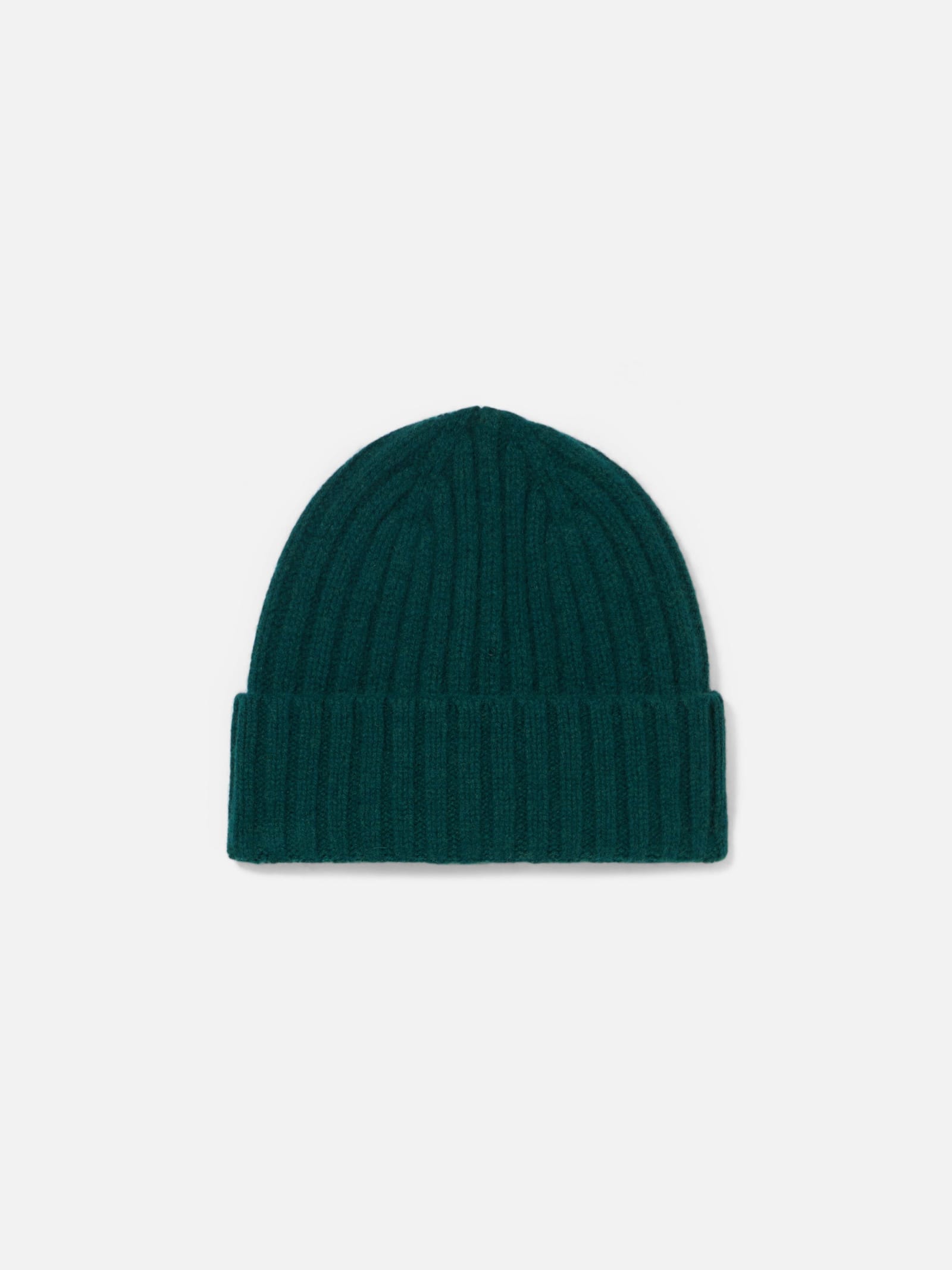 Mc2 Saint Barth Man Green Beanie With St. Barth Embroidery In Green