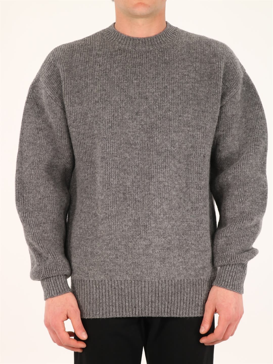 Bottega Veneta Crewneck Gray Sweater