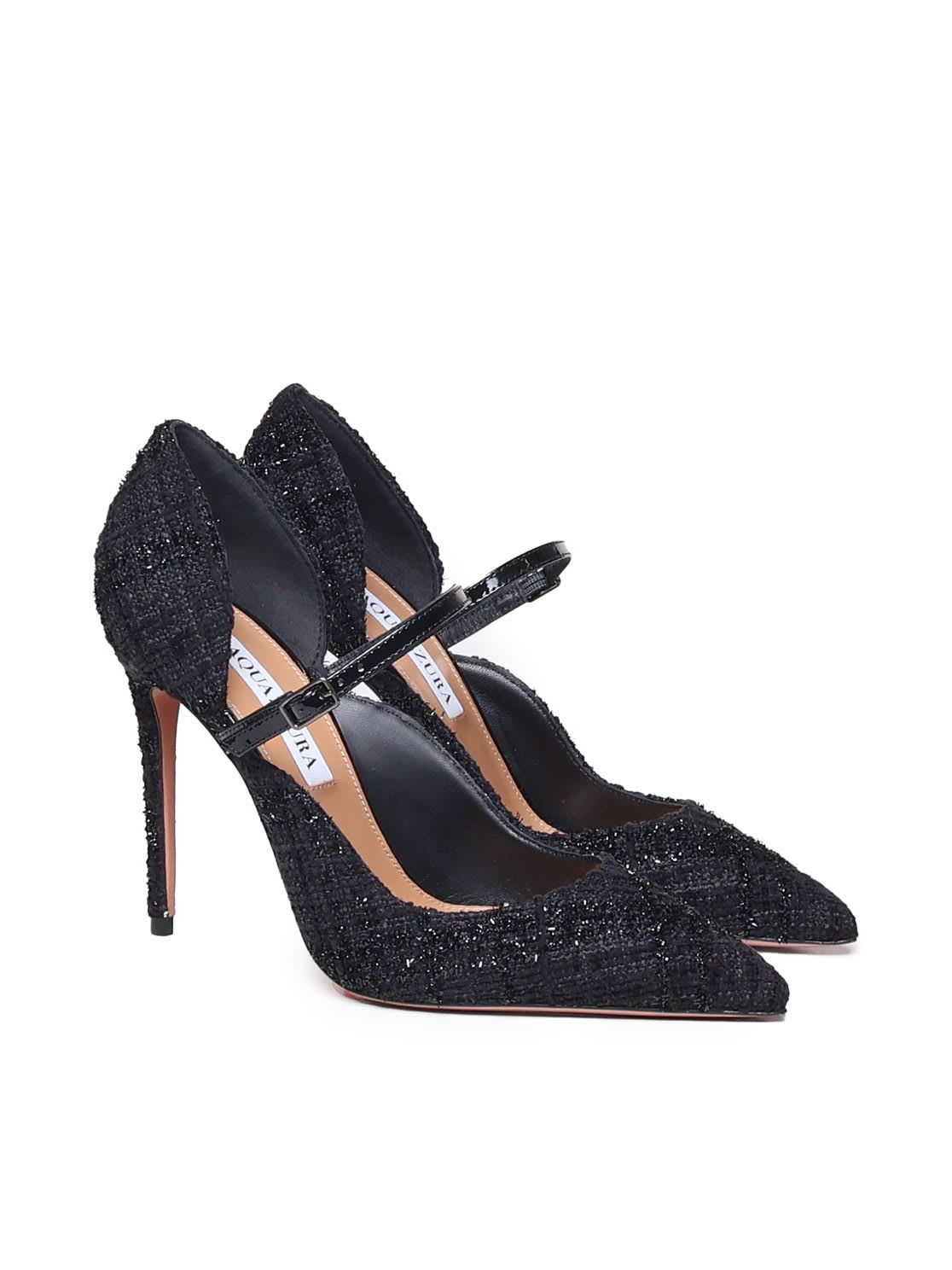 Shop Aquazzura Bellezza Pumps In Black