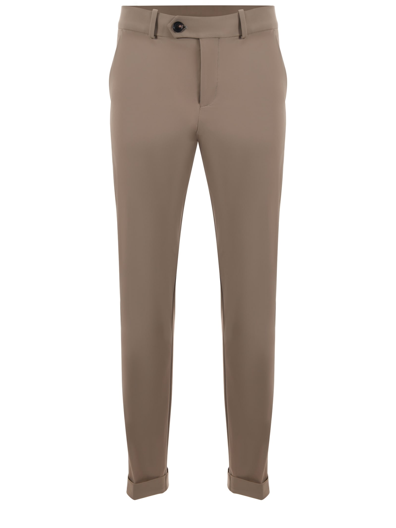 Shop Rrd - Roberto Ricci Design Pantaloni Rrd Revo Chino In Tessuto Tecnico Stretch Disponibile Store Scafati In Beige