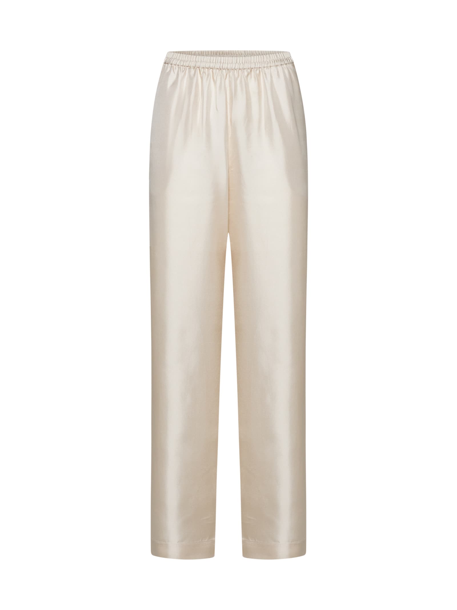 Shop Loulou Studio Pants In Cream Rose