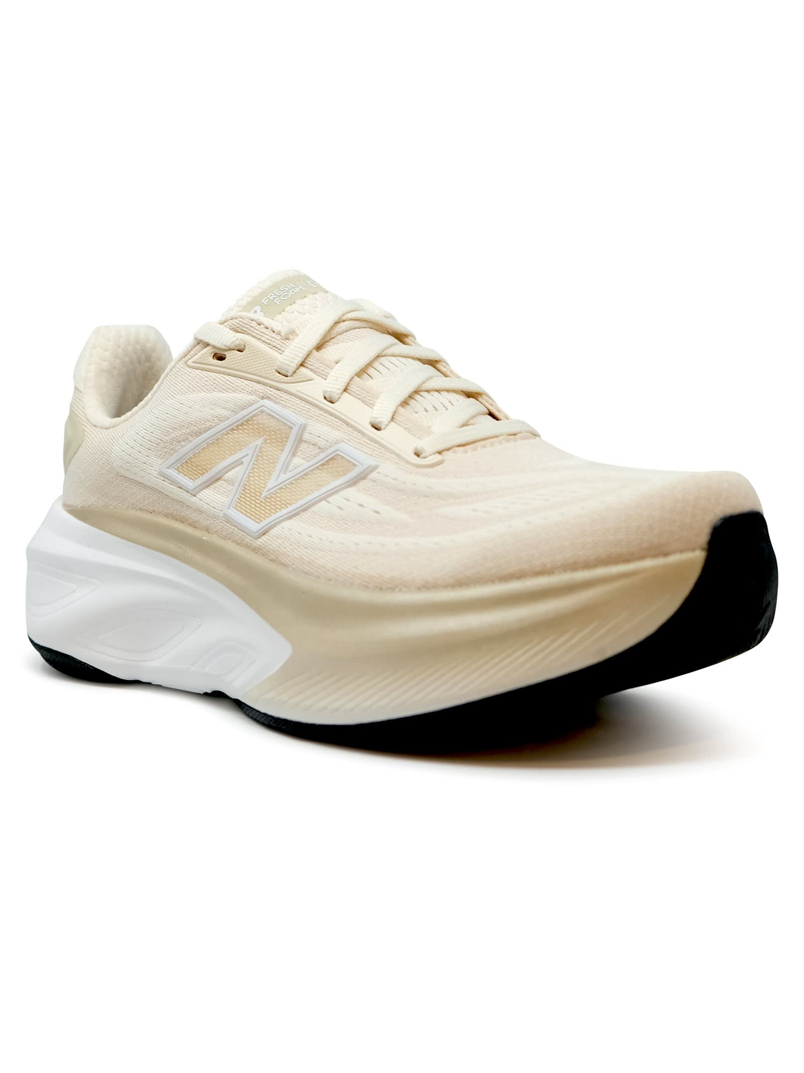 New Balance Fresh Foam X More V6 Lace-up Sneakers In Brown