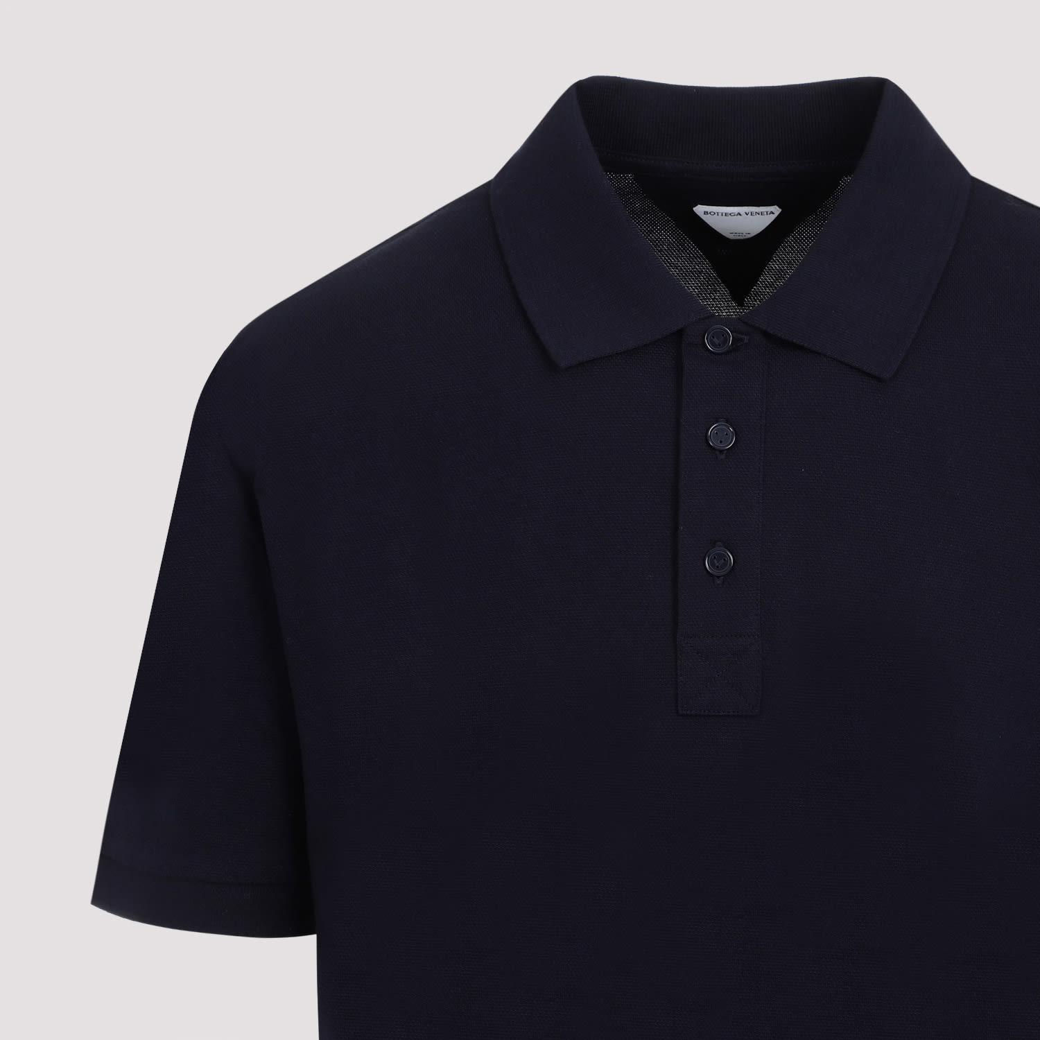 Shop Bottega Veneta Polo In Navy