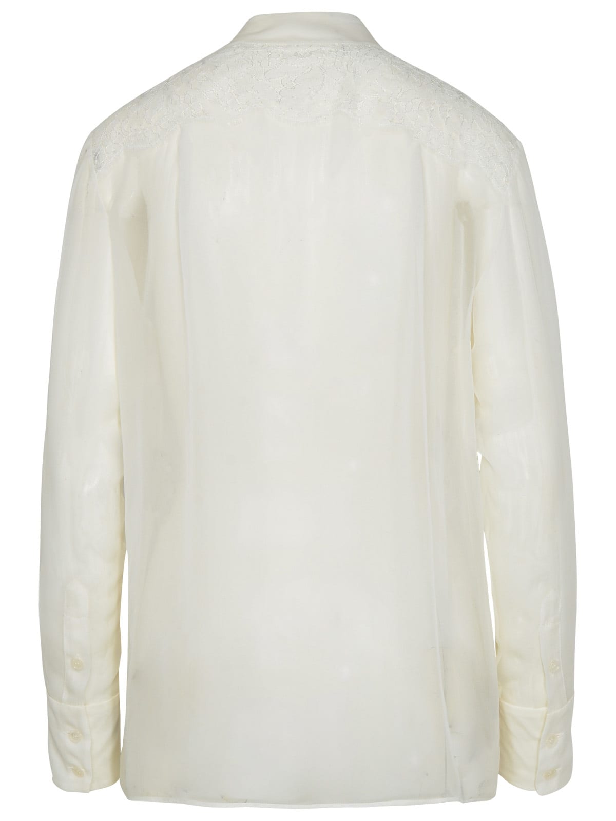Shop Dolce & Gabbana Beige Cashmere Blend Sweater