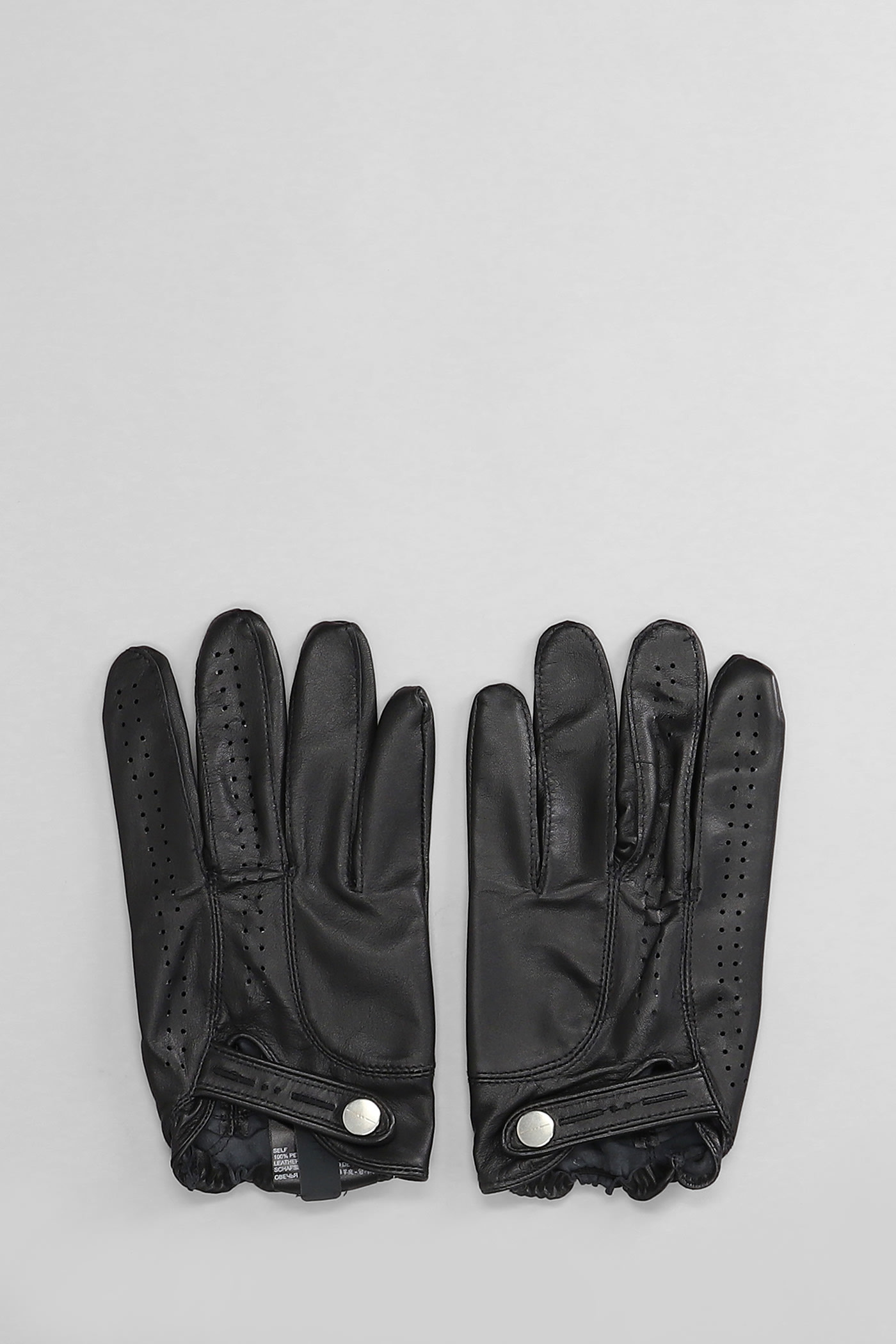 J.L-A.L J. L-A. L Tracer Gloves Gloves In Black Leather