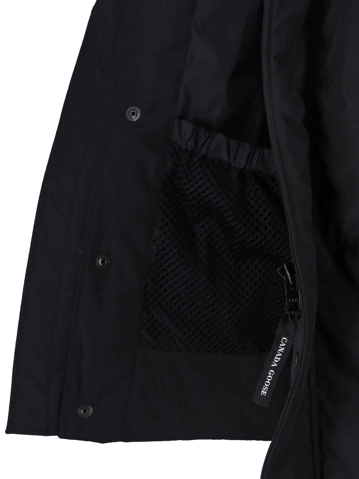 Canada Goose Macmillan Down Jacket In Black