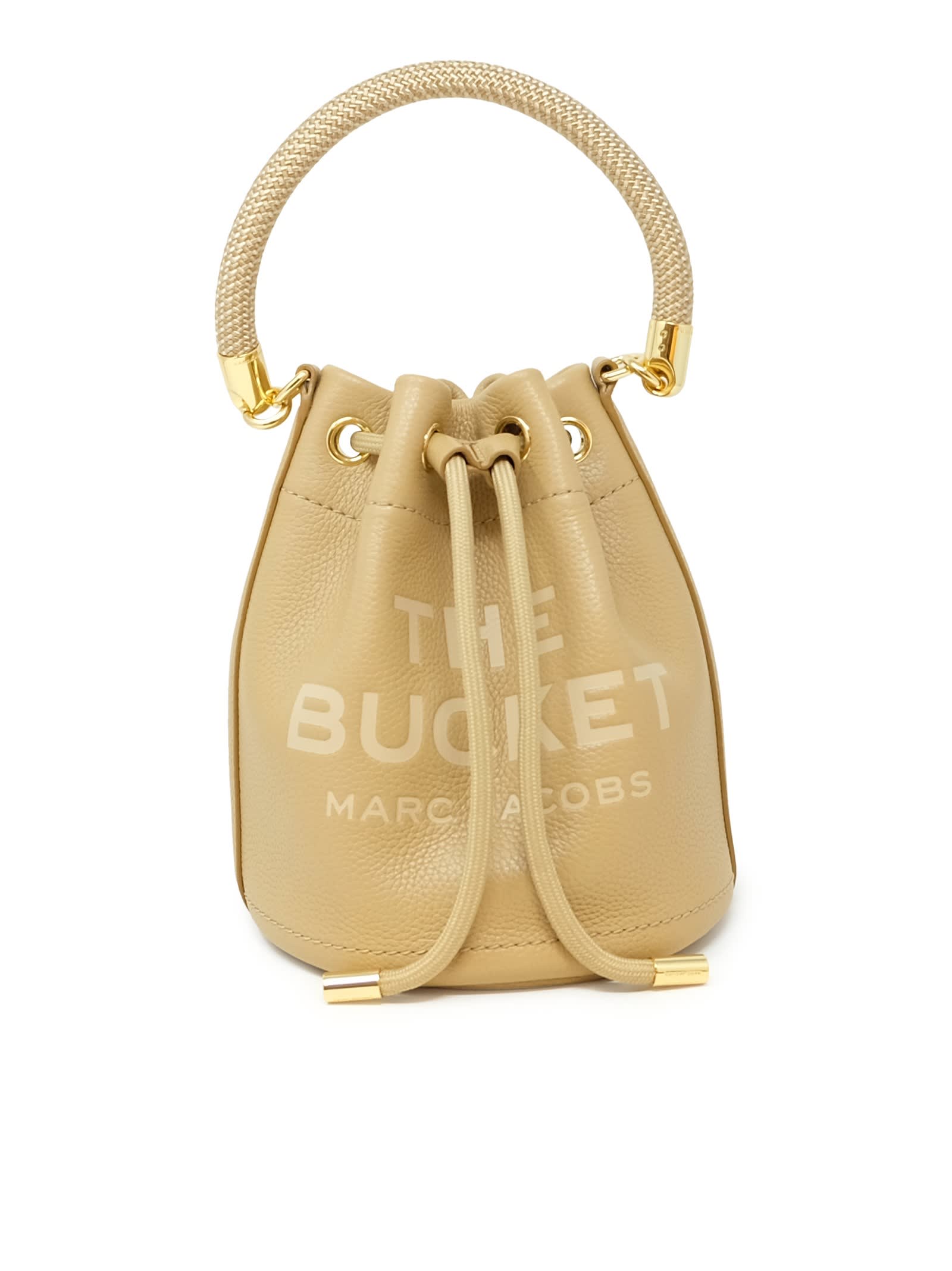 Shop Marc Jacobs Camel Leather The Bucket