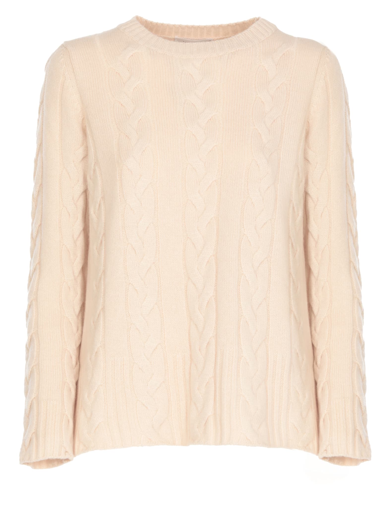 Shop Kangra Wool Sweater In Beige