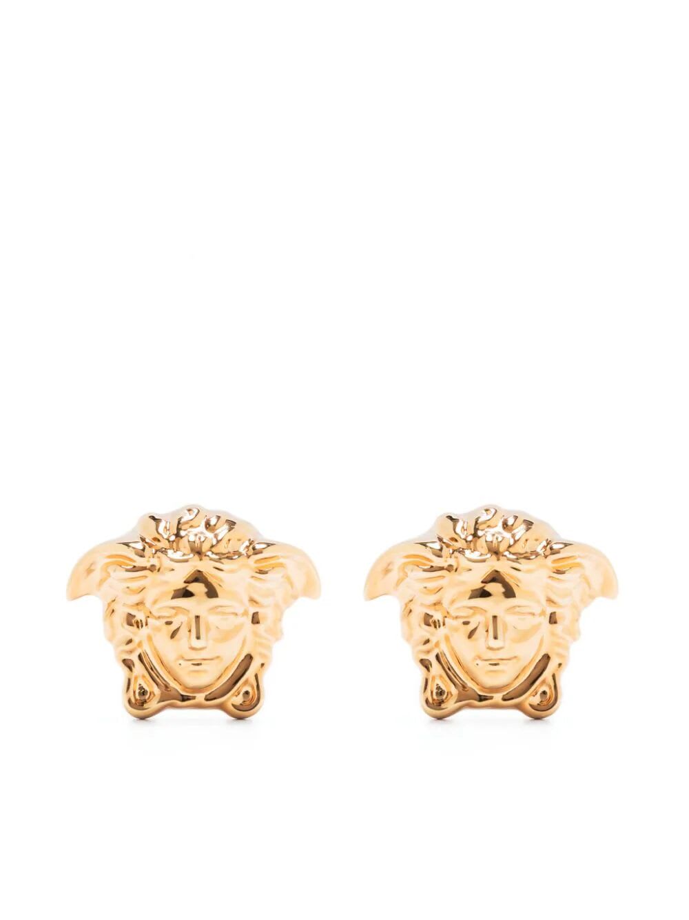 Versace Earrings Metal In  Gold