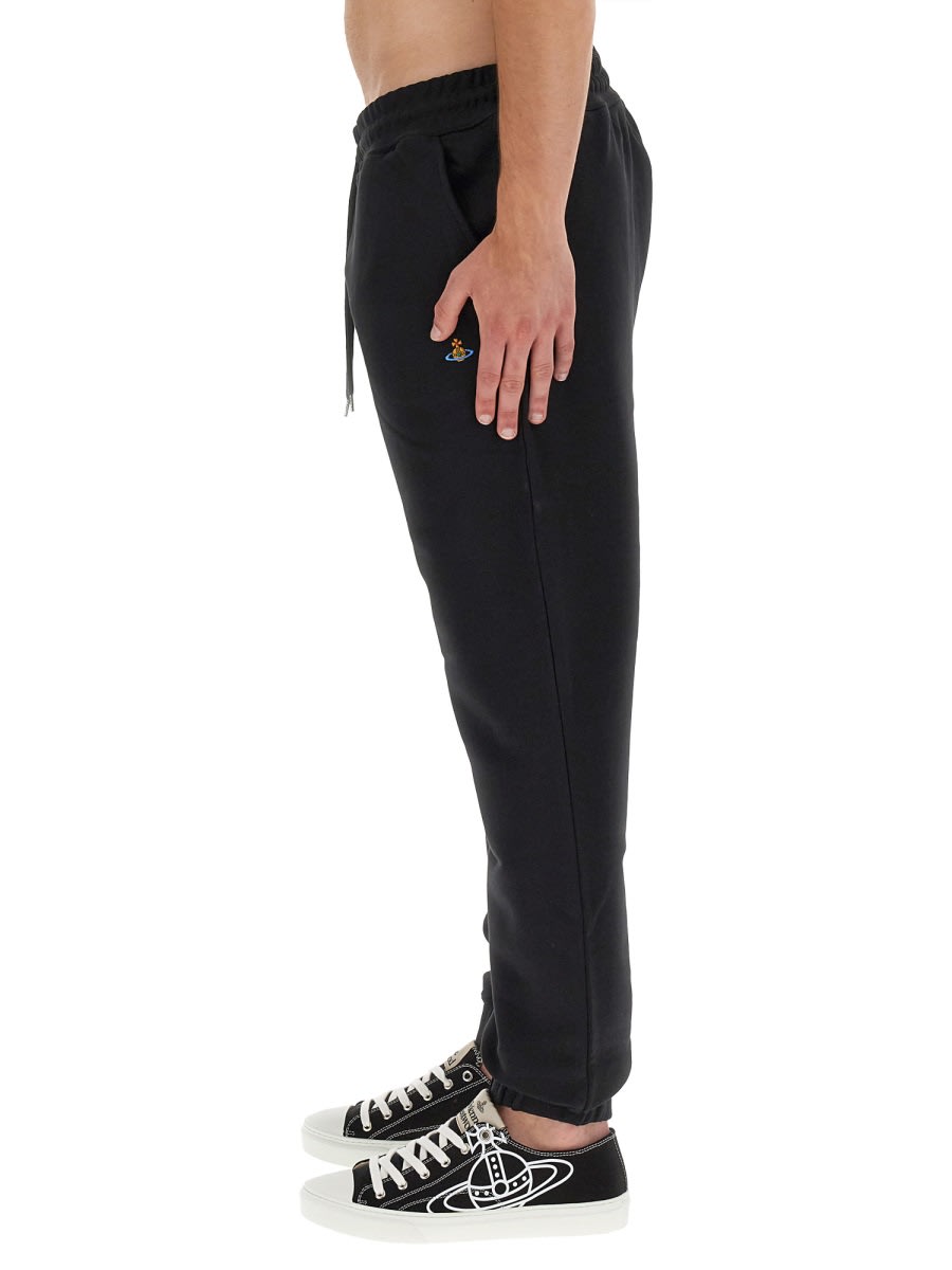Shop Vivienne Westwood Jogging Pants In Black