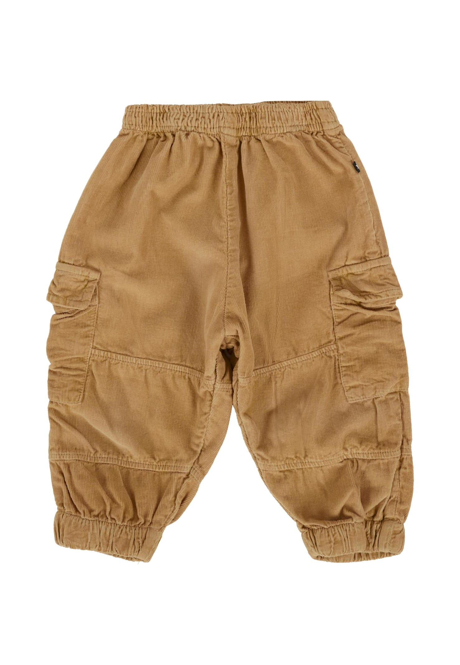 Molo Brown Trousers For Baby Boy In Brown