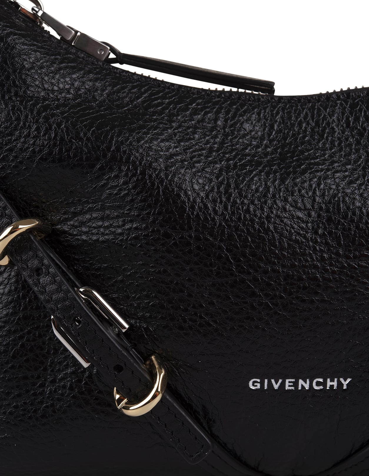 Shop Givenchy Black Mini Voyou Bag