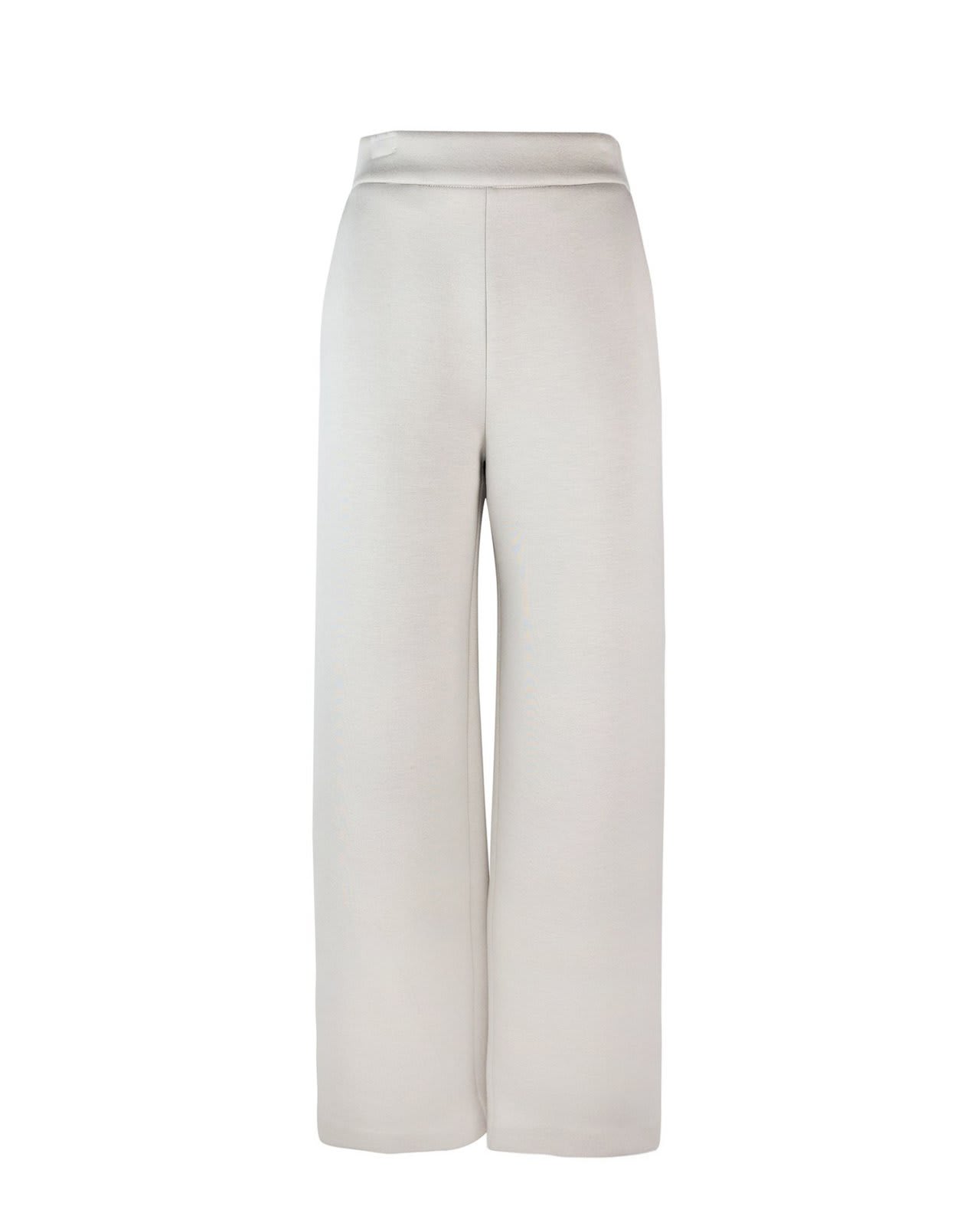 Shop Max Mara High Waist Straight Leg Pants In Powder