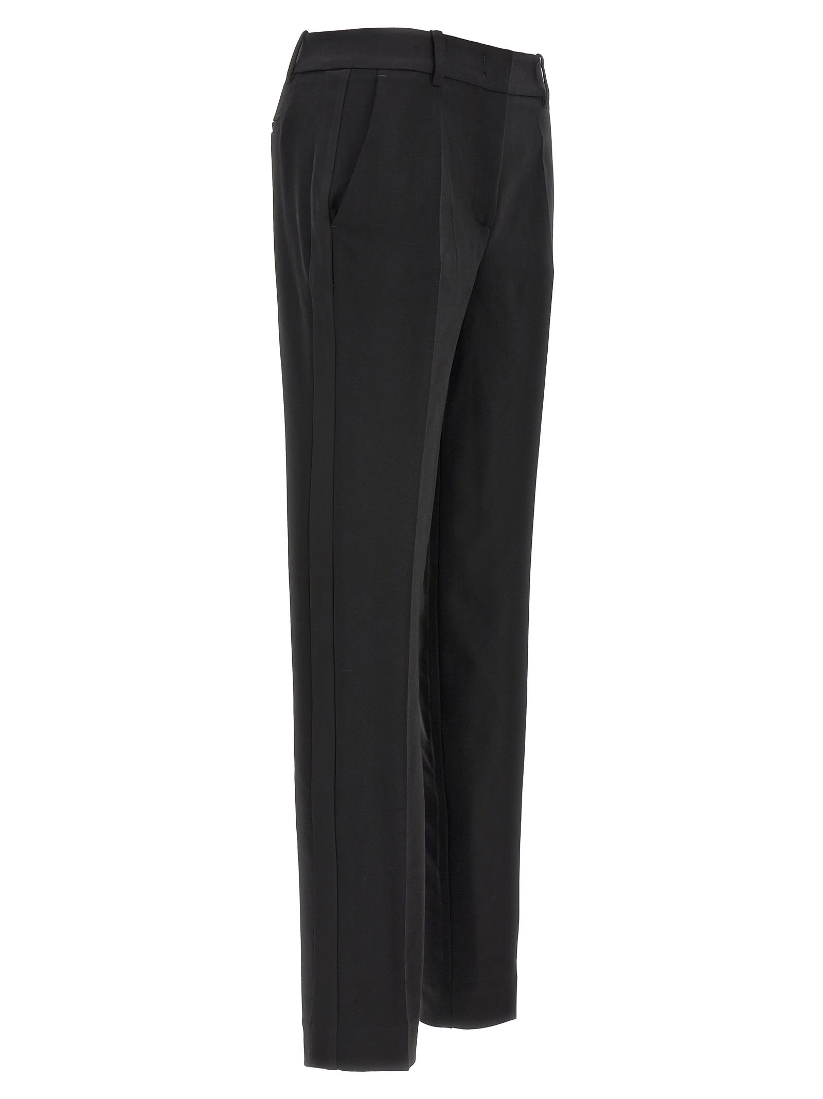 Shop P.a.r.o.s.h Liliuxy24 Pants In Black