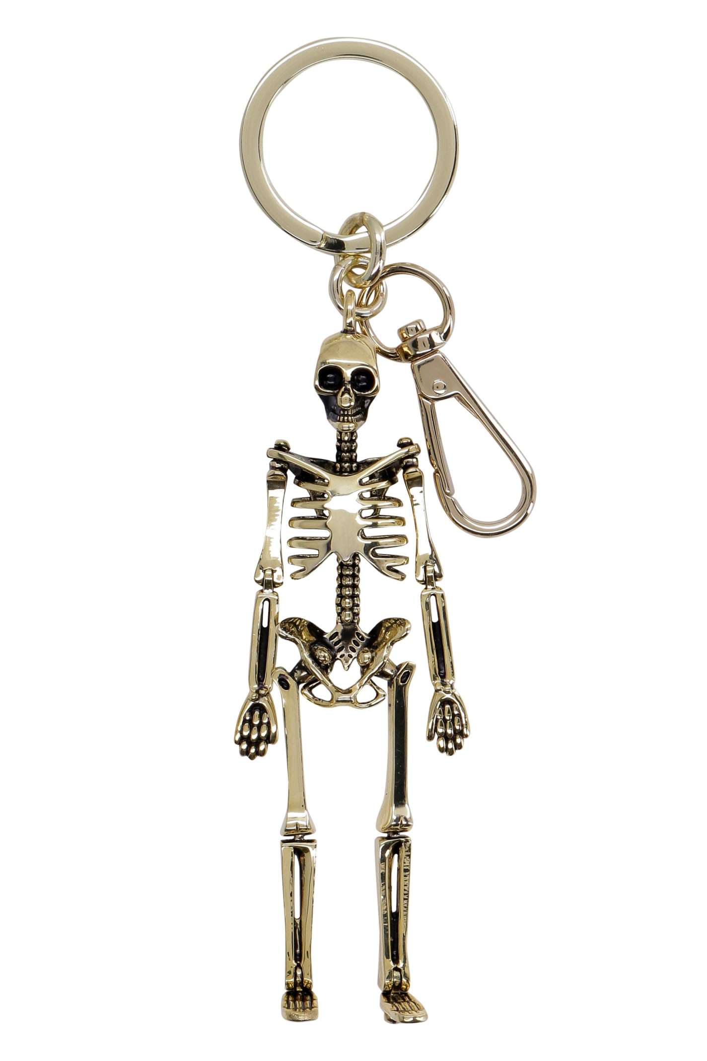 Alexander McQueen Skeleton Brass Key-holder