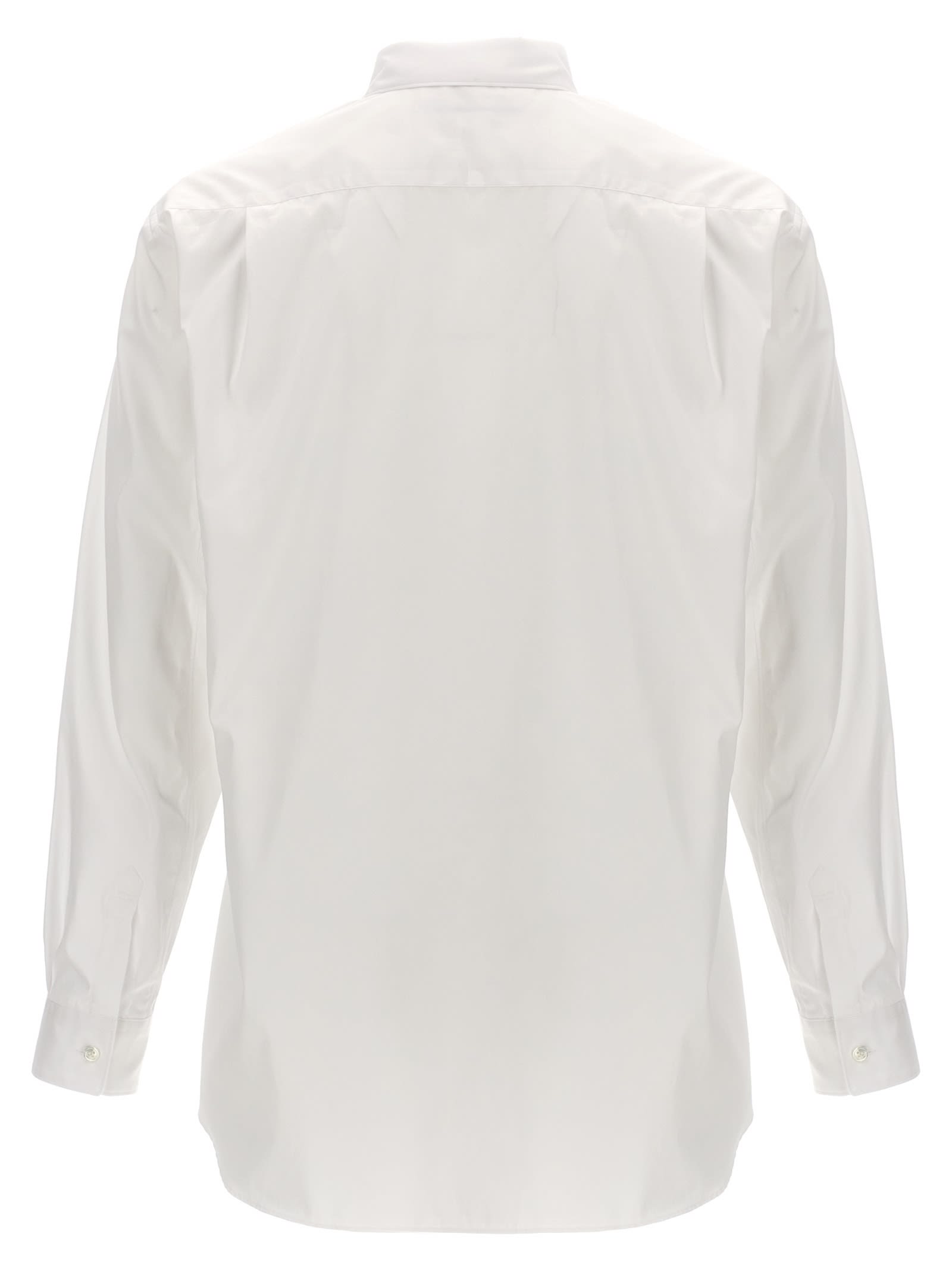 Shop Comme Des Garçons Shirt Live Free Shirt In White