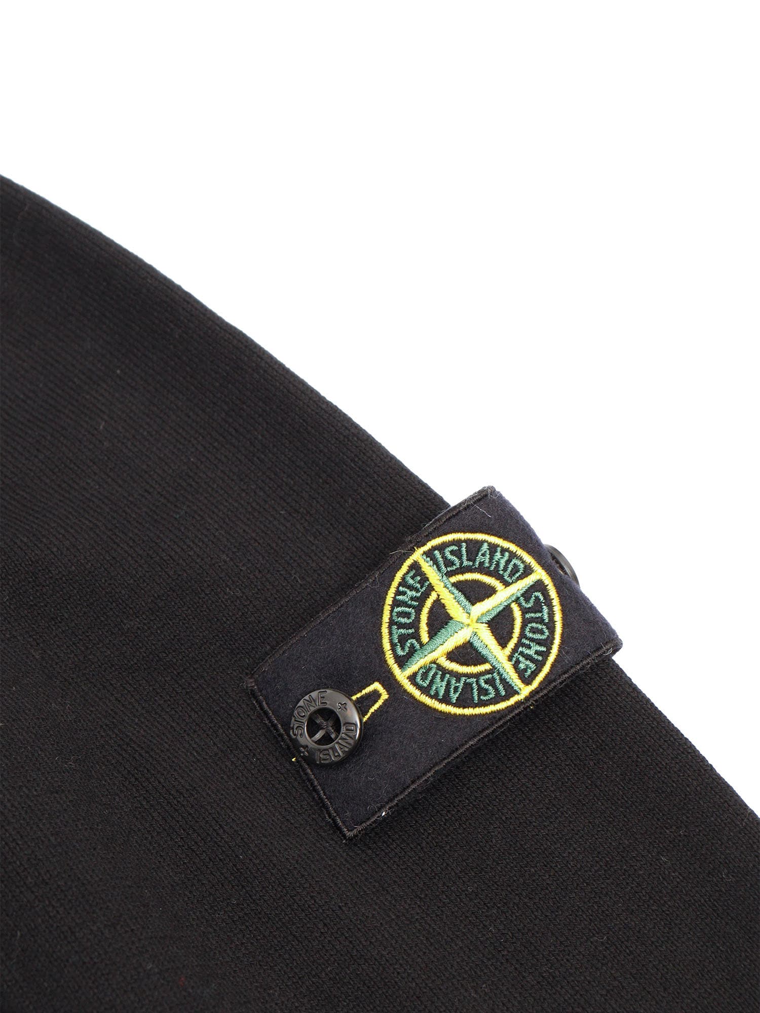 Stone Island Sweater Junior Kids Color Black In Black