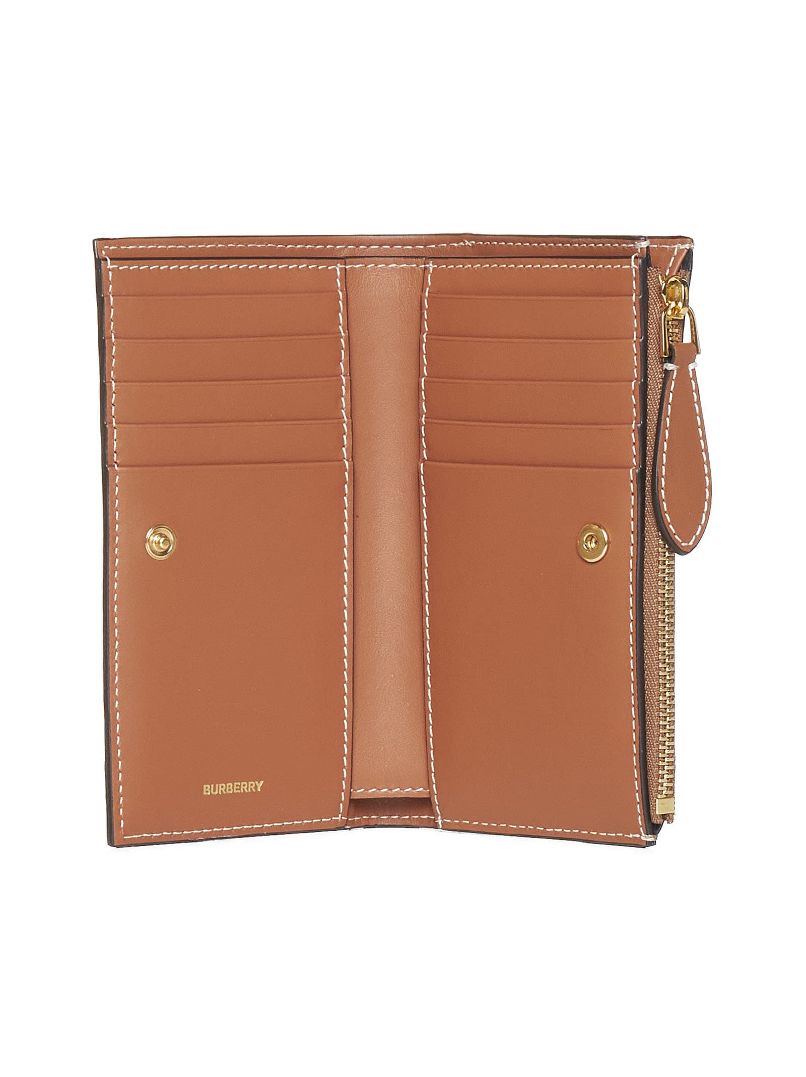 Burberry Wallet In Archive Beige