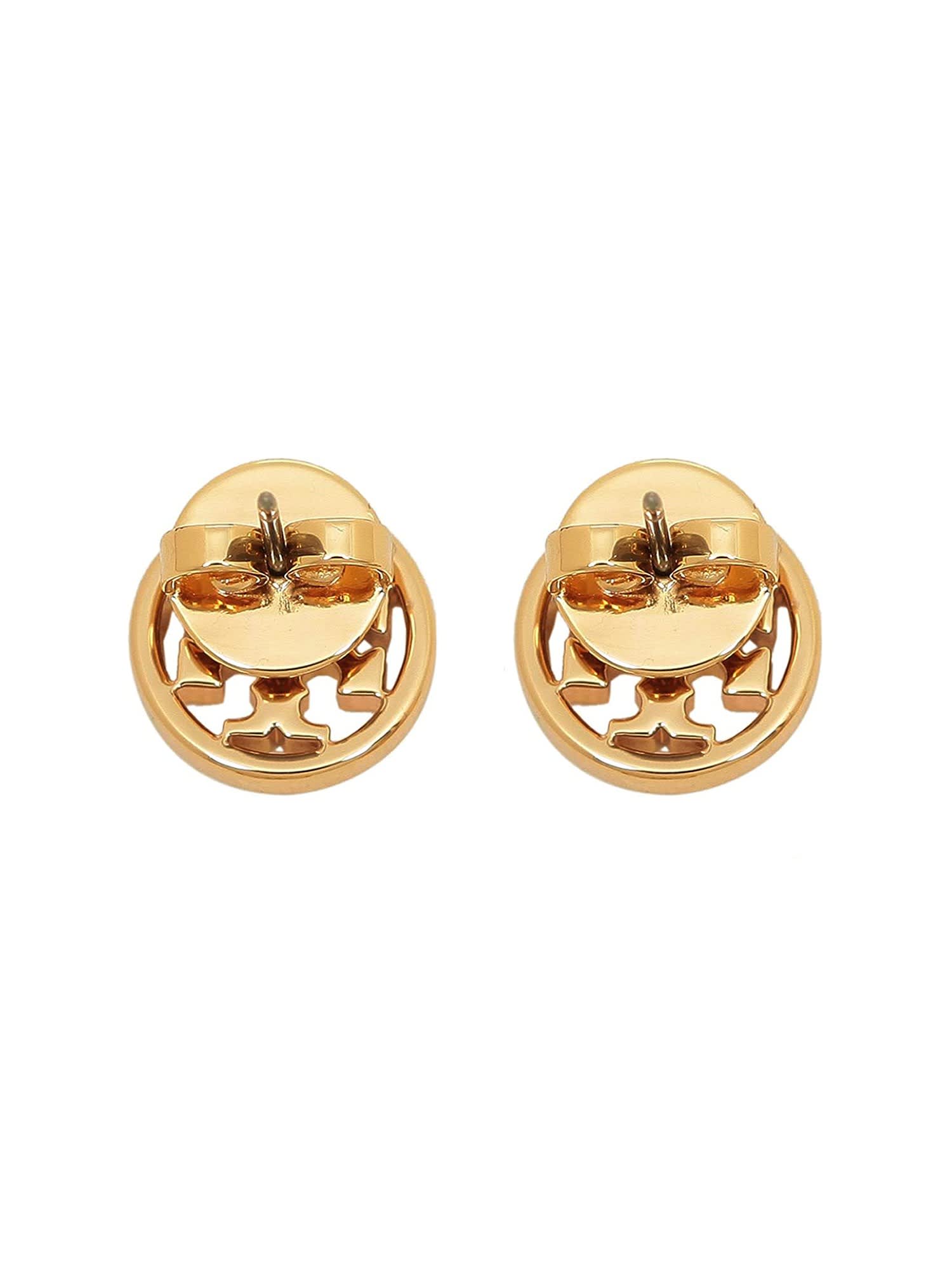 Tory Burch Miller Stud Earrings In Golden