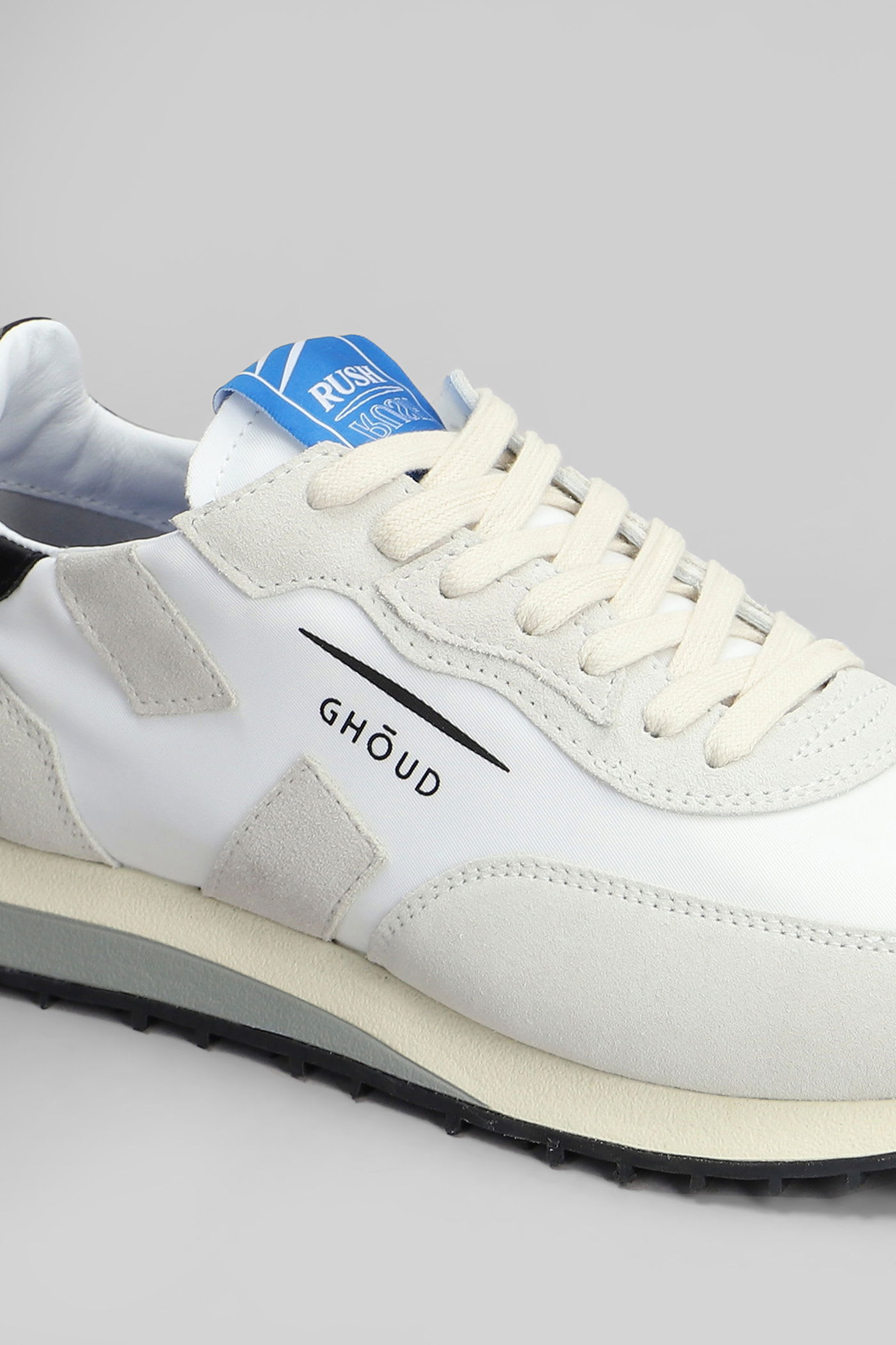 Ghoud Premium Fabric Blend Black Sneakers