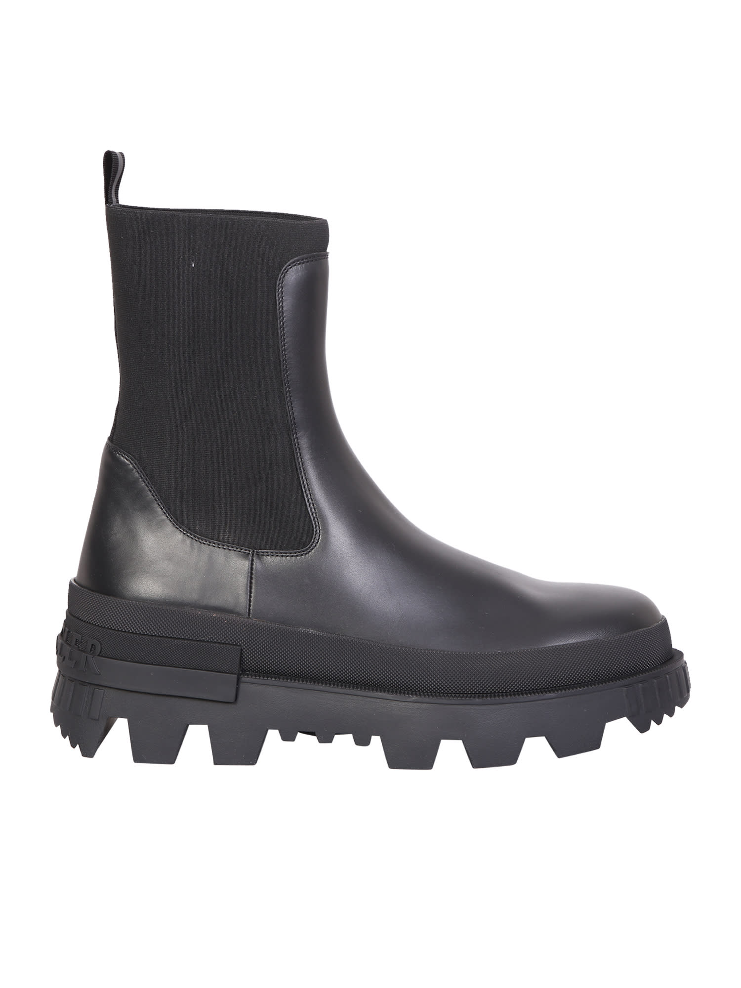 Shop Moncler Neue Chelsea Boots In Black
